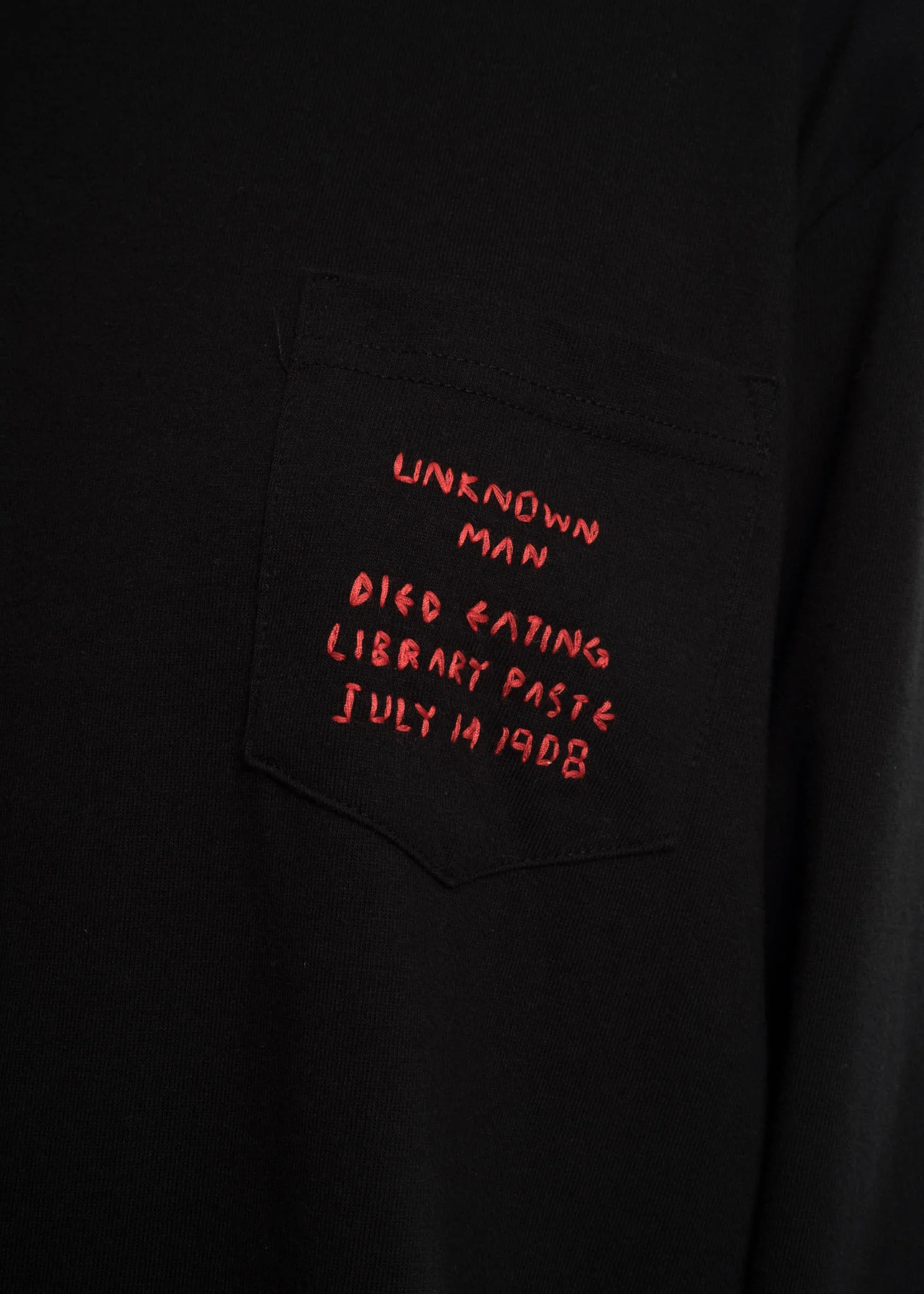 Black Pocket Detail Shirt - Image 5