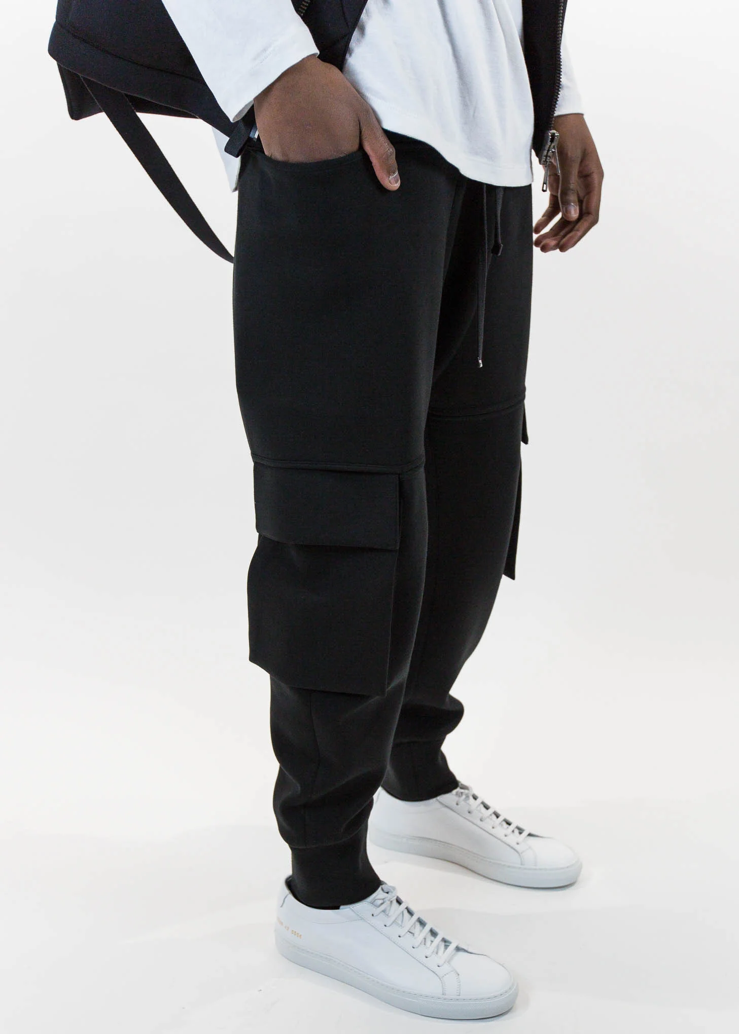 Black Pocket Jogger - Image 2