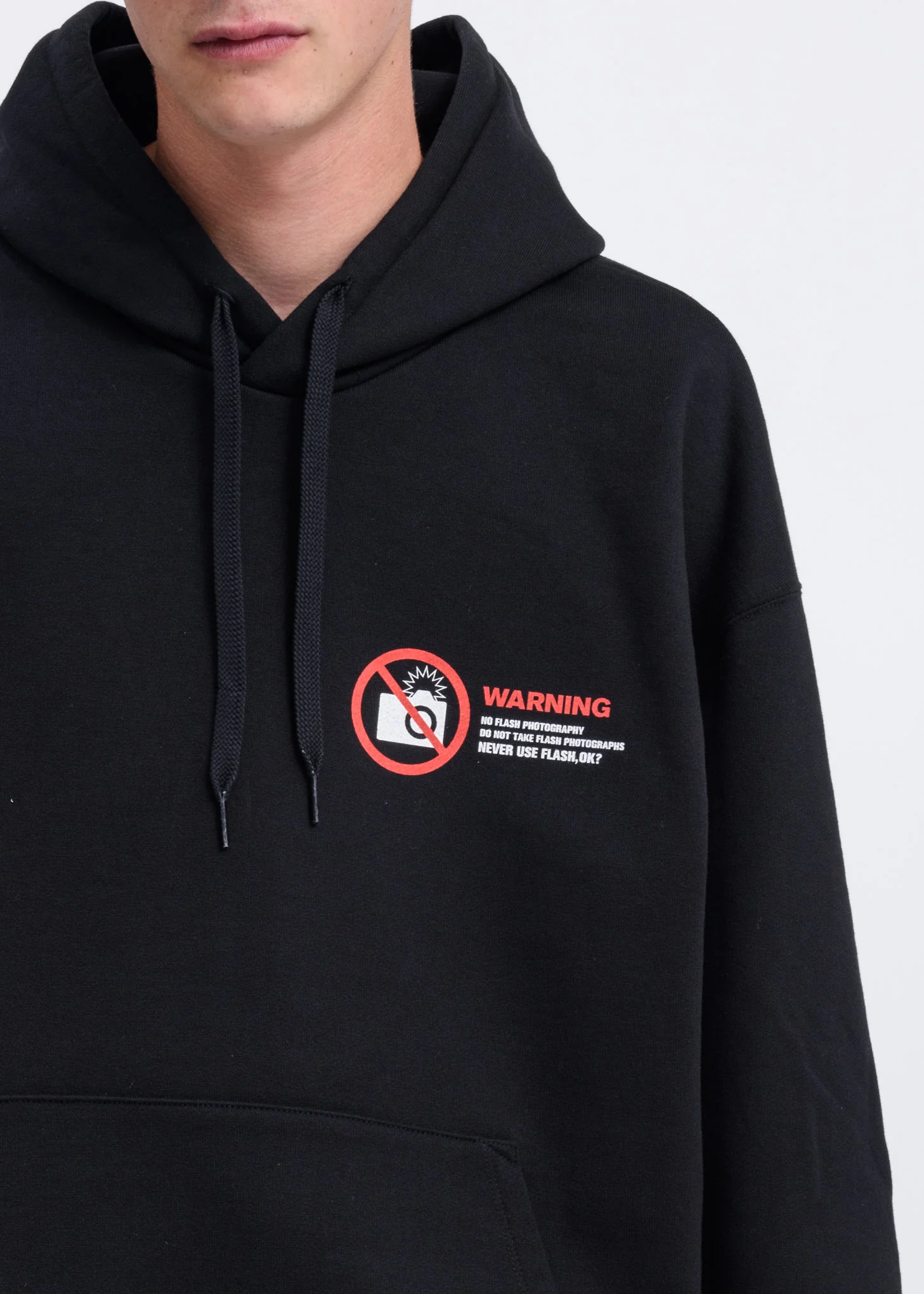 Black Polaroid Film Hoodie