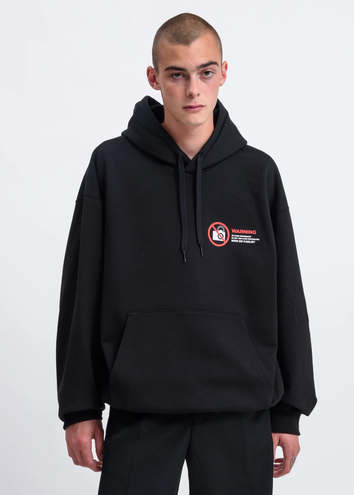 Black Polaroid Film Hoodie - Image 5