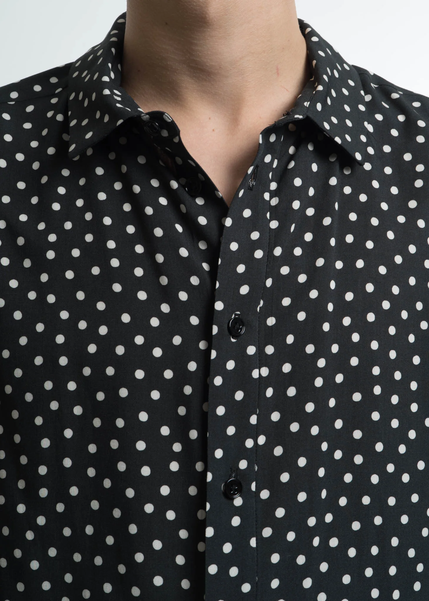 Black Polka Dot Cults Shirt - Image 4