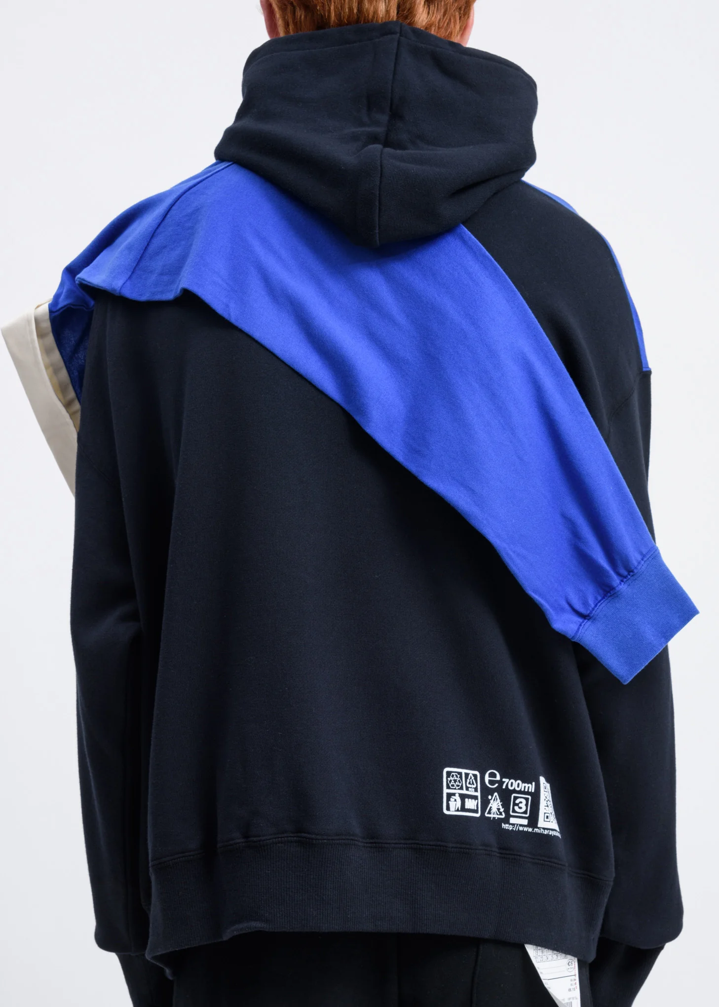 Black Polo Shirt Docking Hoodie - Image 4