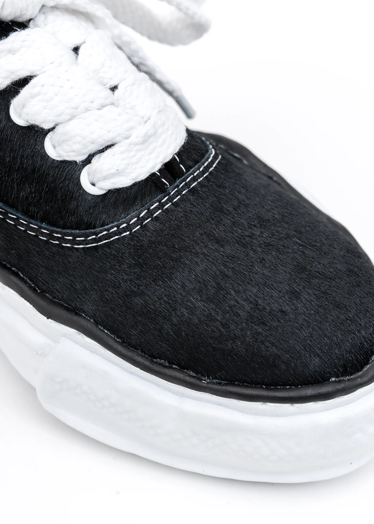 Black Ponyskin Original Sole Sneaker (Barker) - Image 5