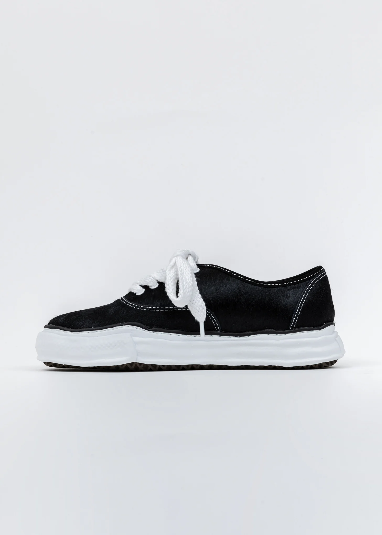 Black Ponyskin Original Sole Sneaker (Barker) - Image 6