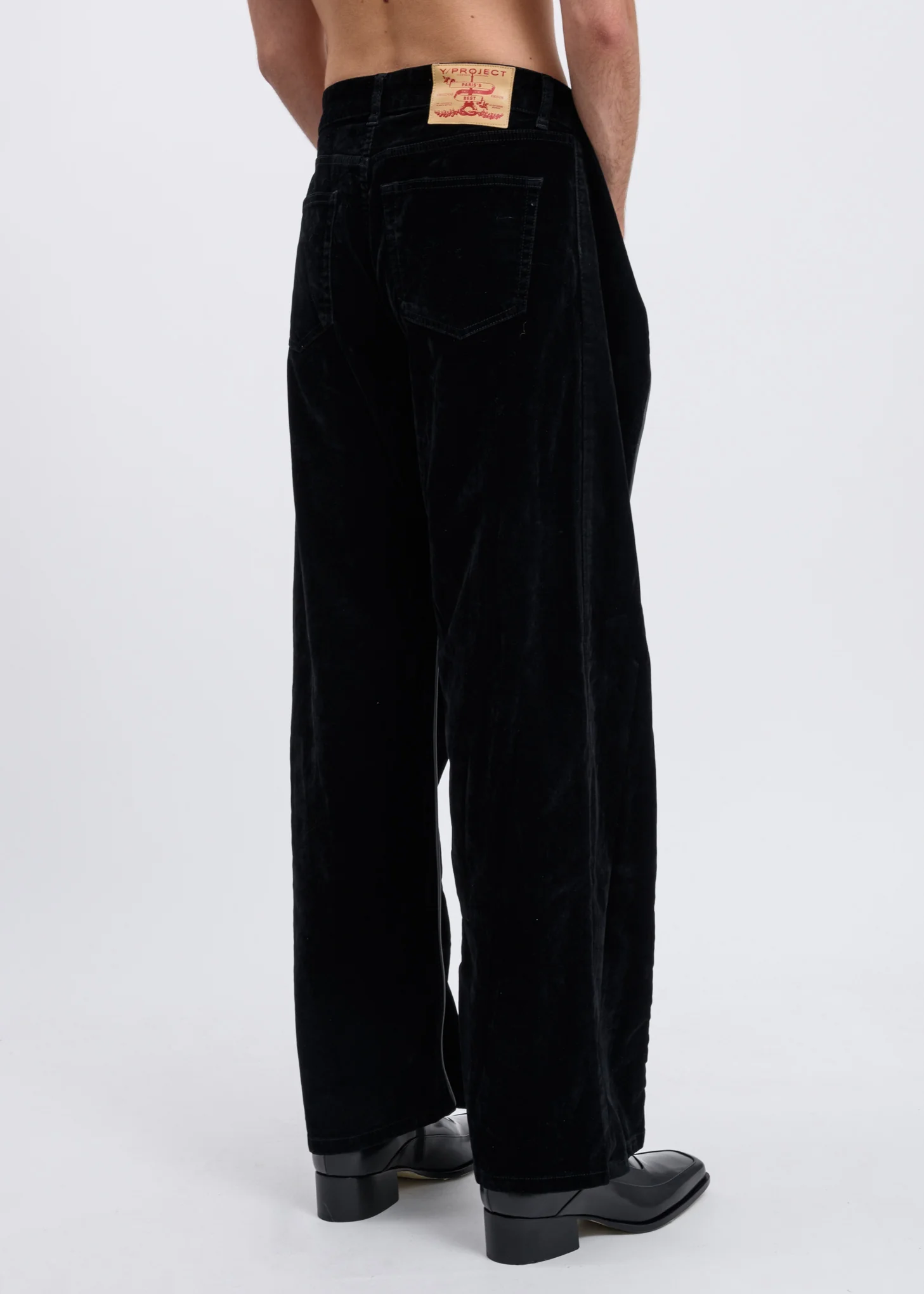 Black Pop-Up Jeans - Image 3