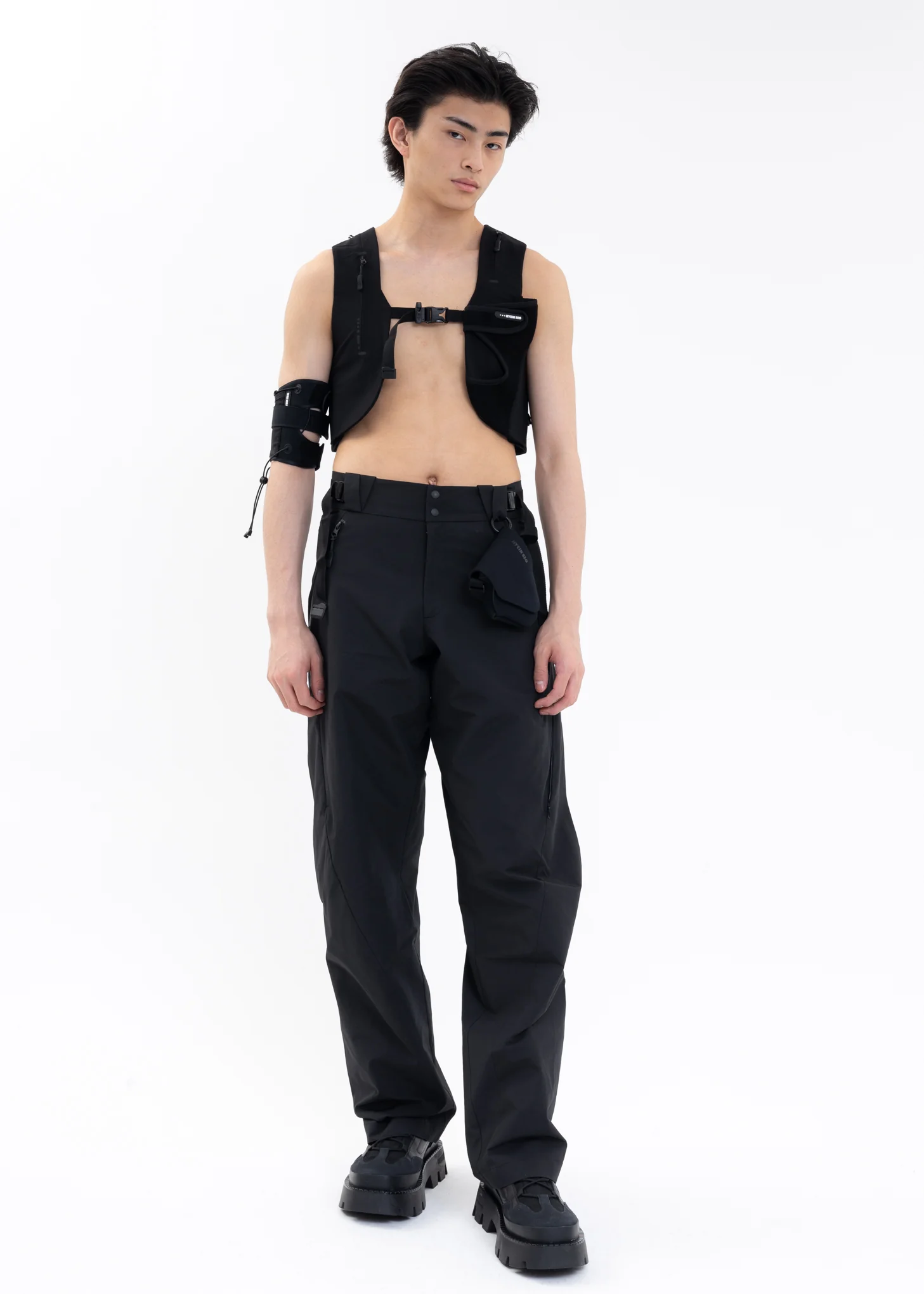 Black POUCH BELT - Image 5