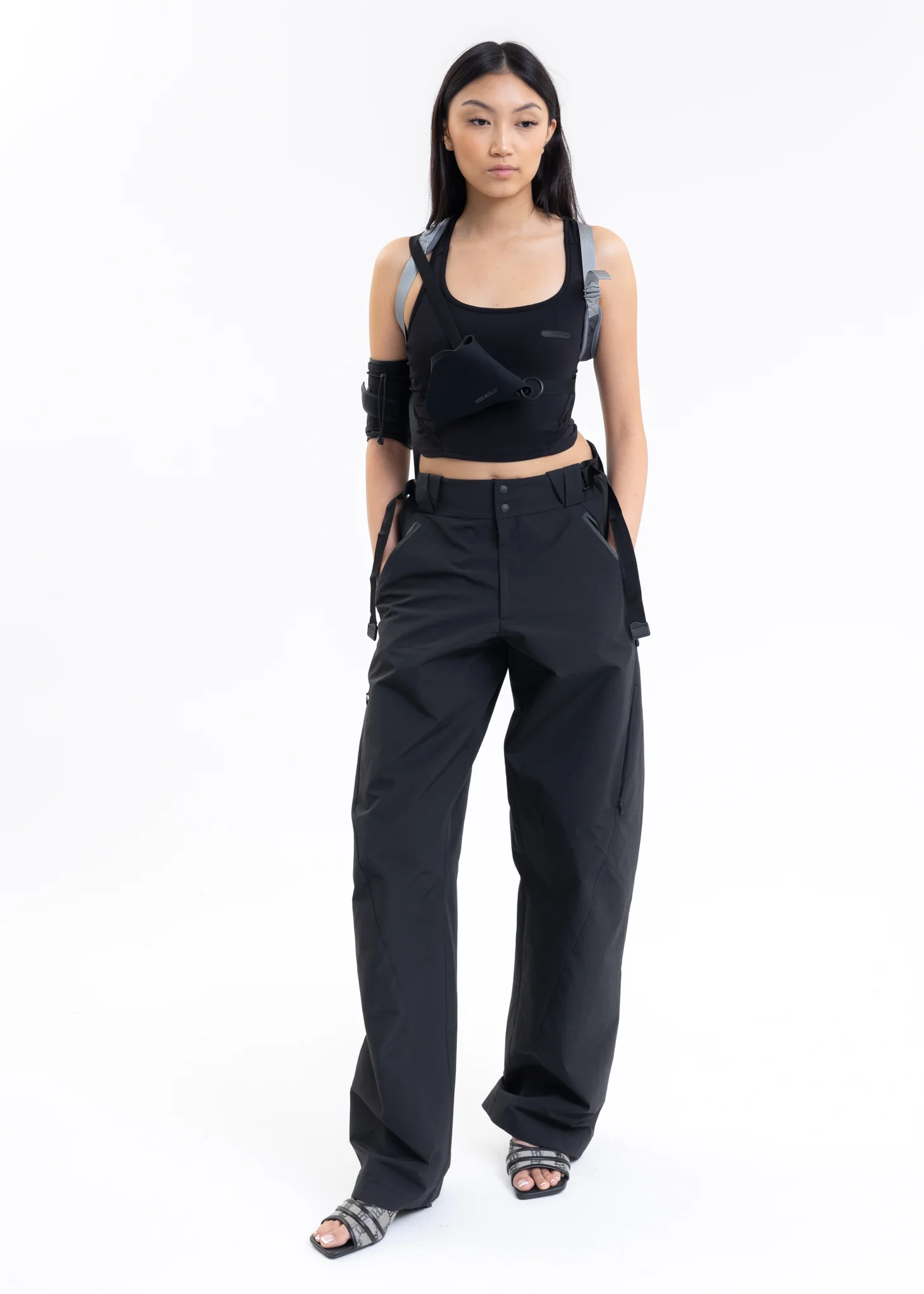 Black POUCH BELT - Image 7