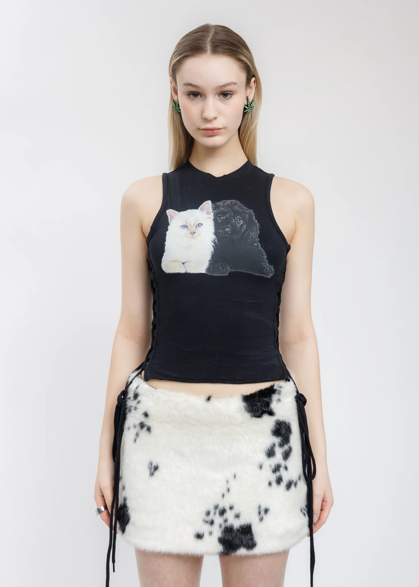 Black Puppy Kitten Sex Top