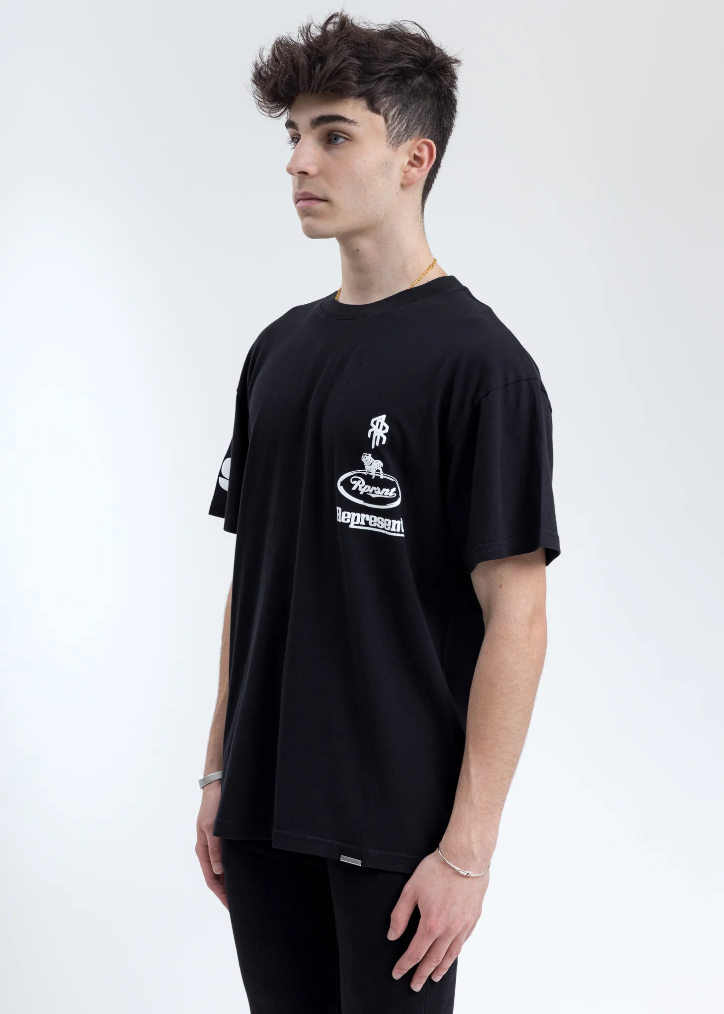 Black Racing T-Shirt - Image 3