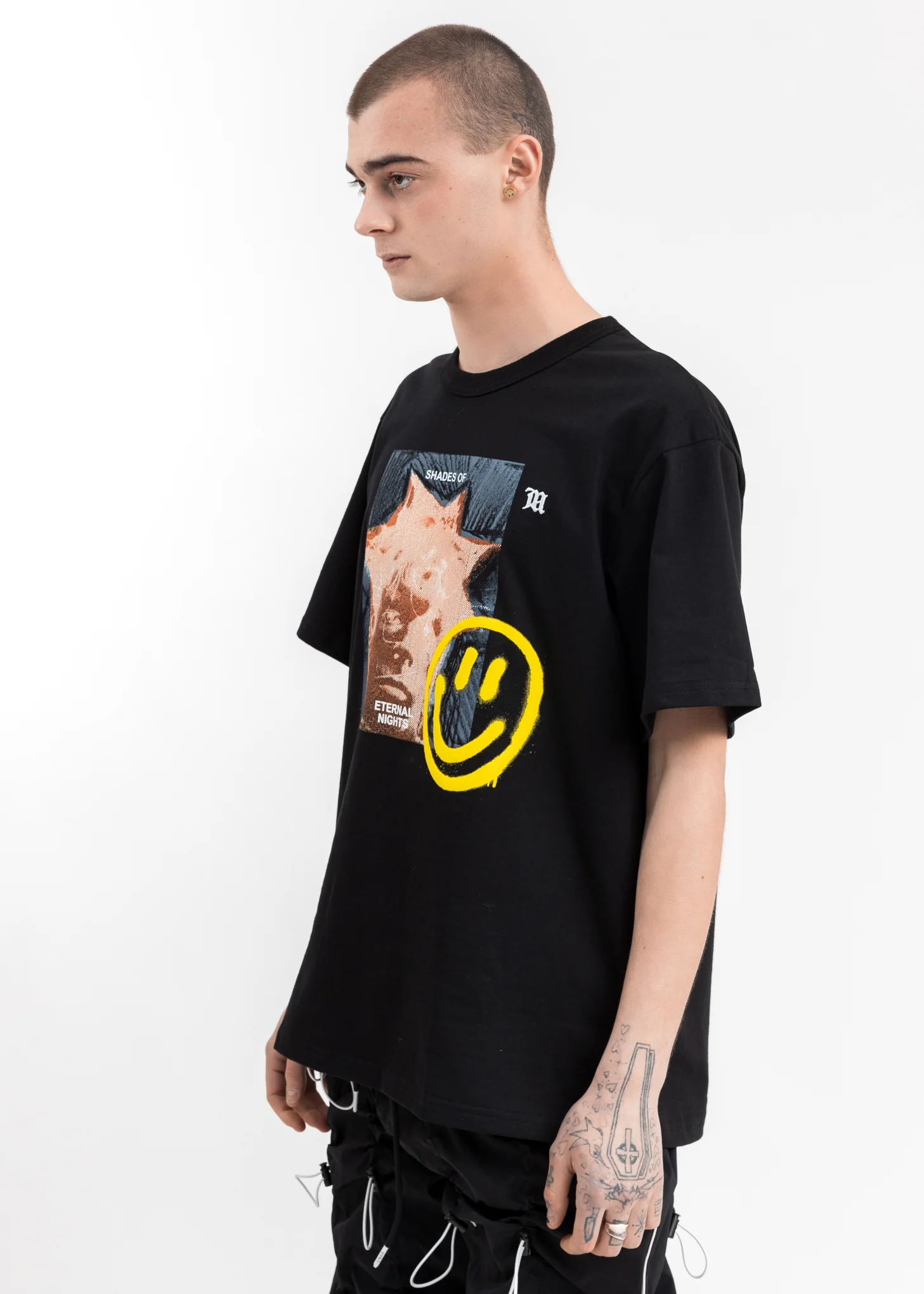 Black Raver T-Shirt - Image 3