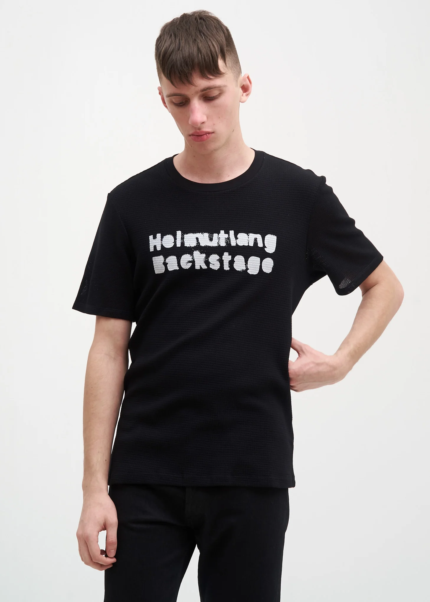 Black Re-Edition 'Backstage' T-Shirt