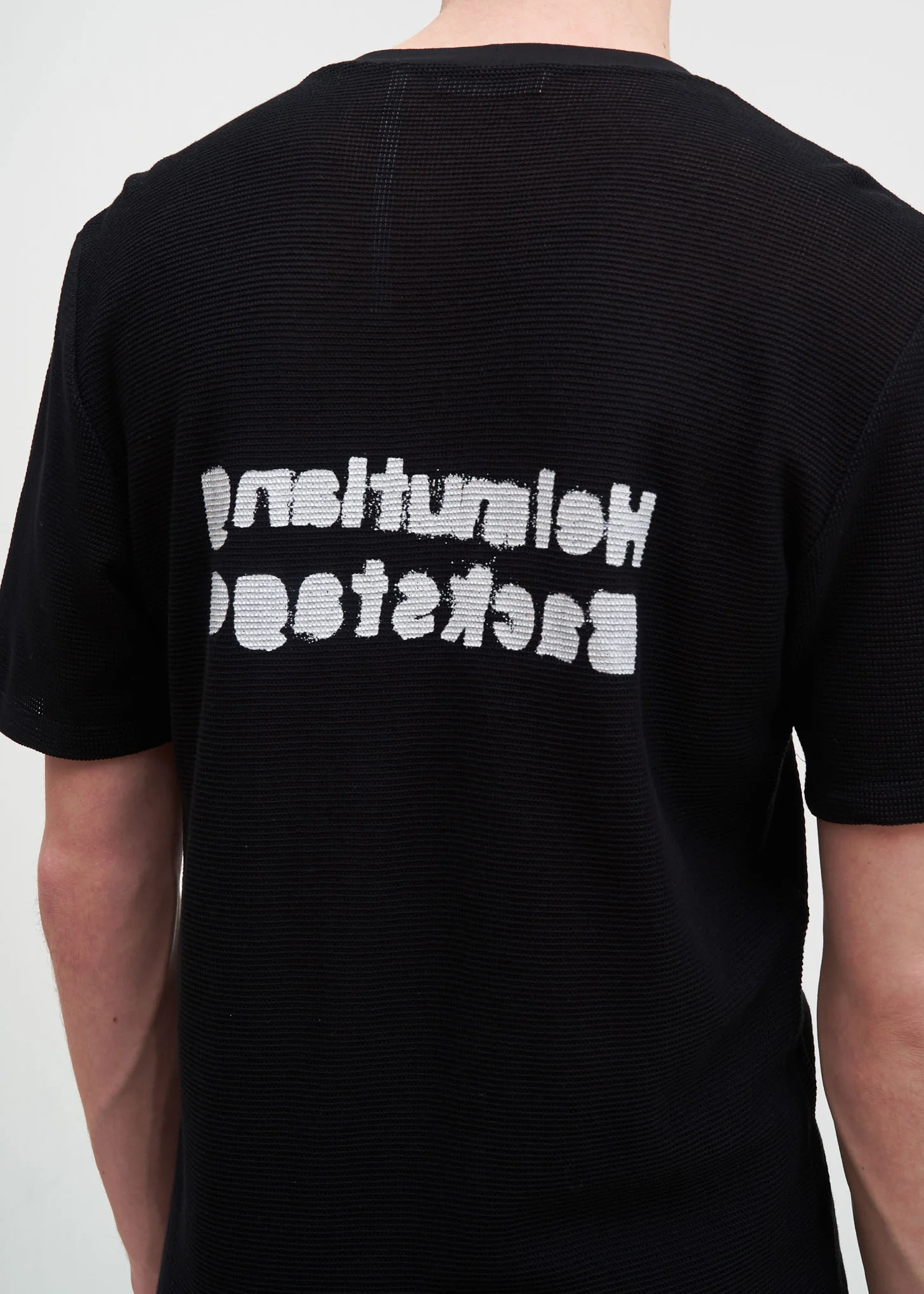 Black Re-Edition 'Backstage' T-Shirt - Image 2