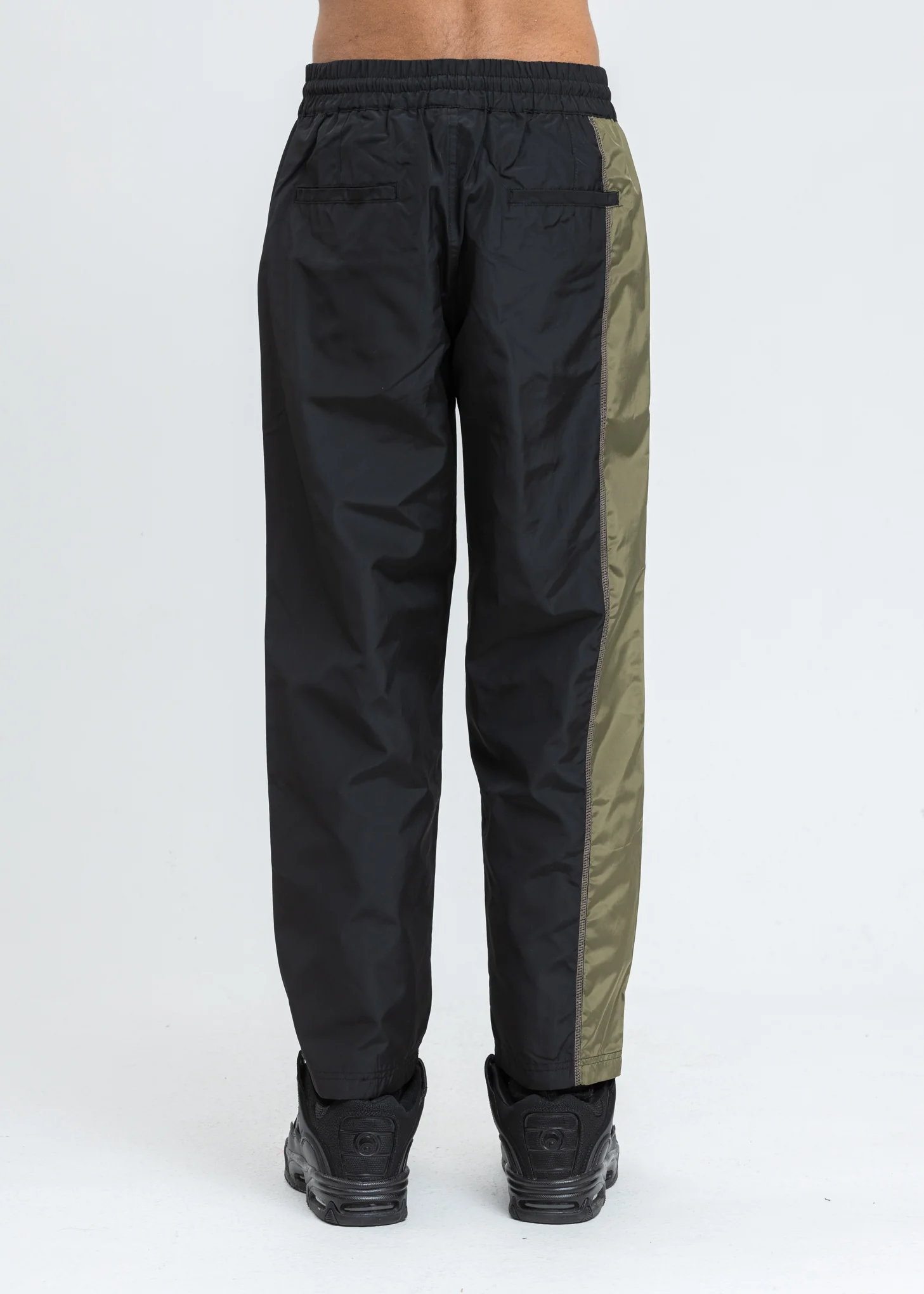 Black Realty Nylon Pants - Image 3