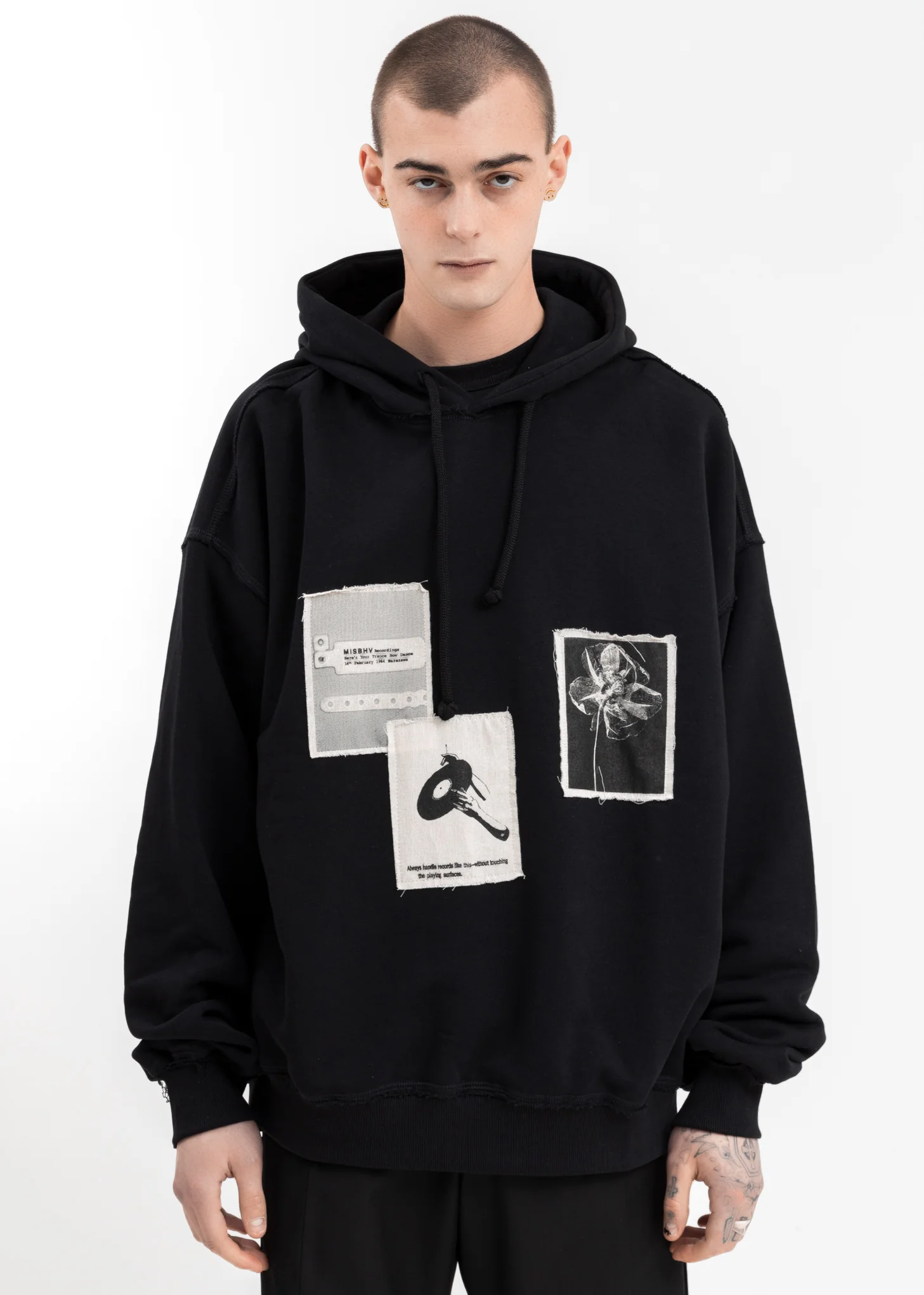 Black Recording Hoodie