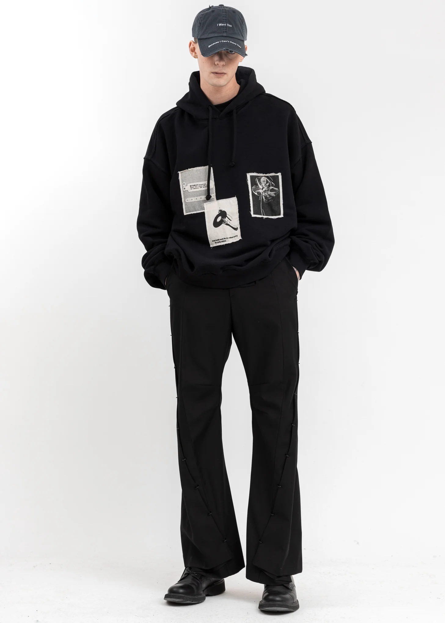 Black Recording Hoodie - Image 5