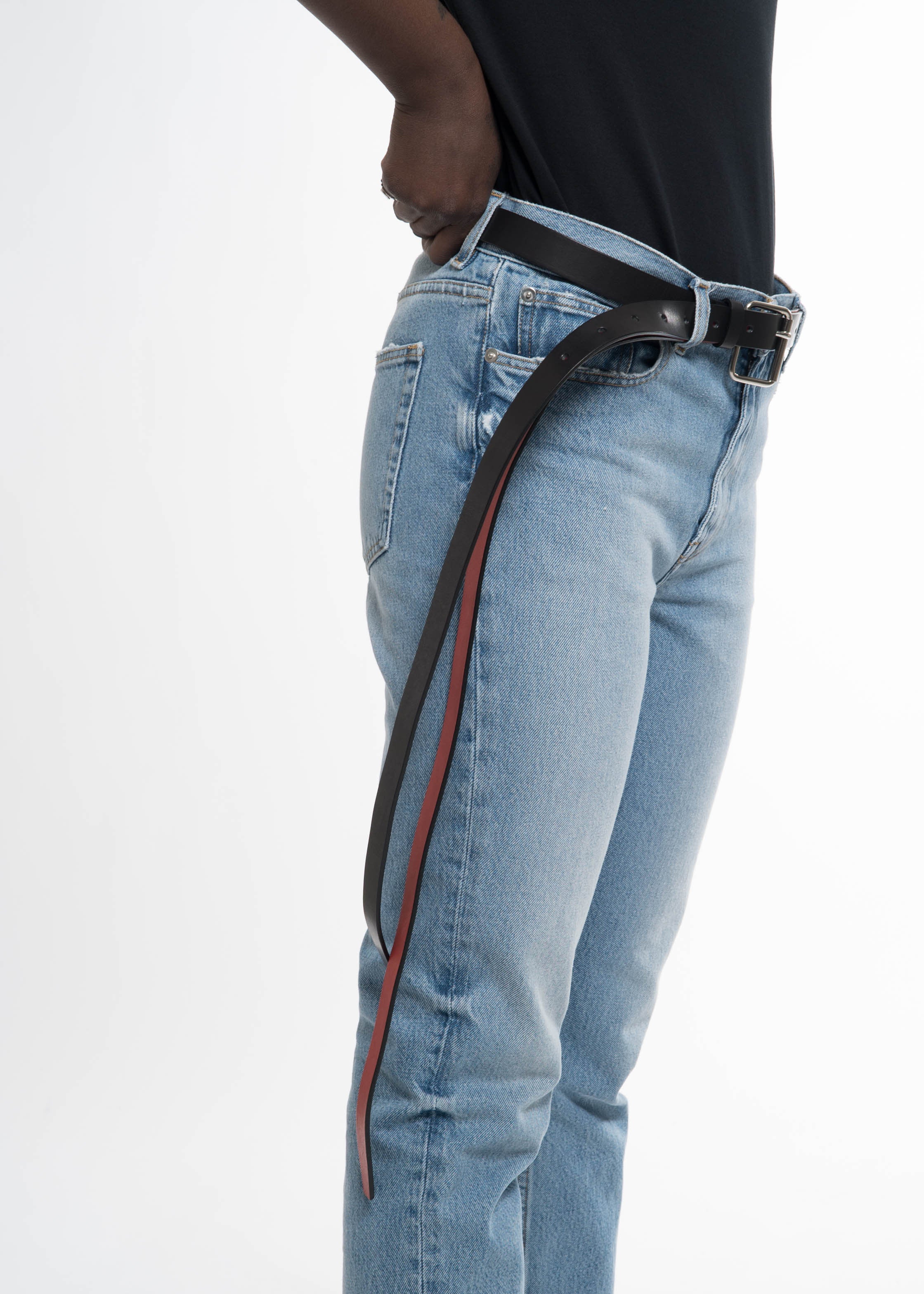 Black & Red Double Belt - Image 2