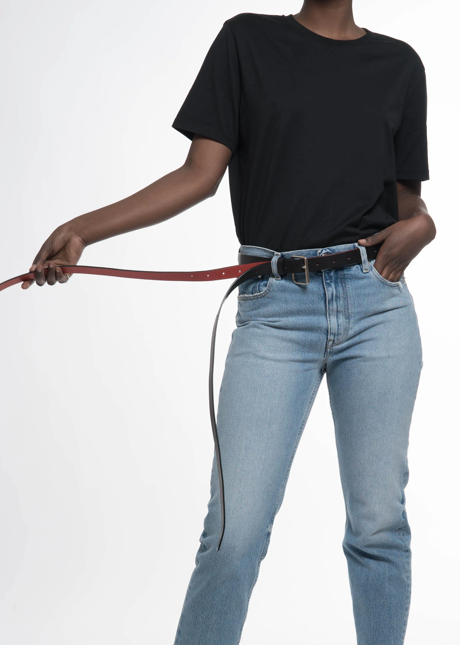 Black & Red Double Belt - Image 5
