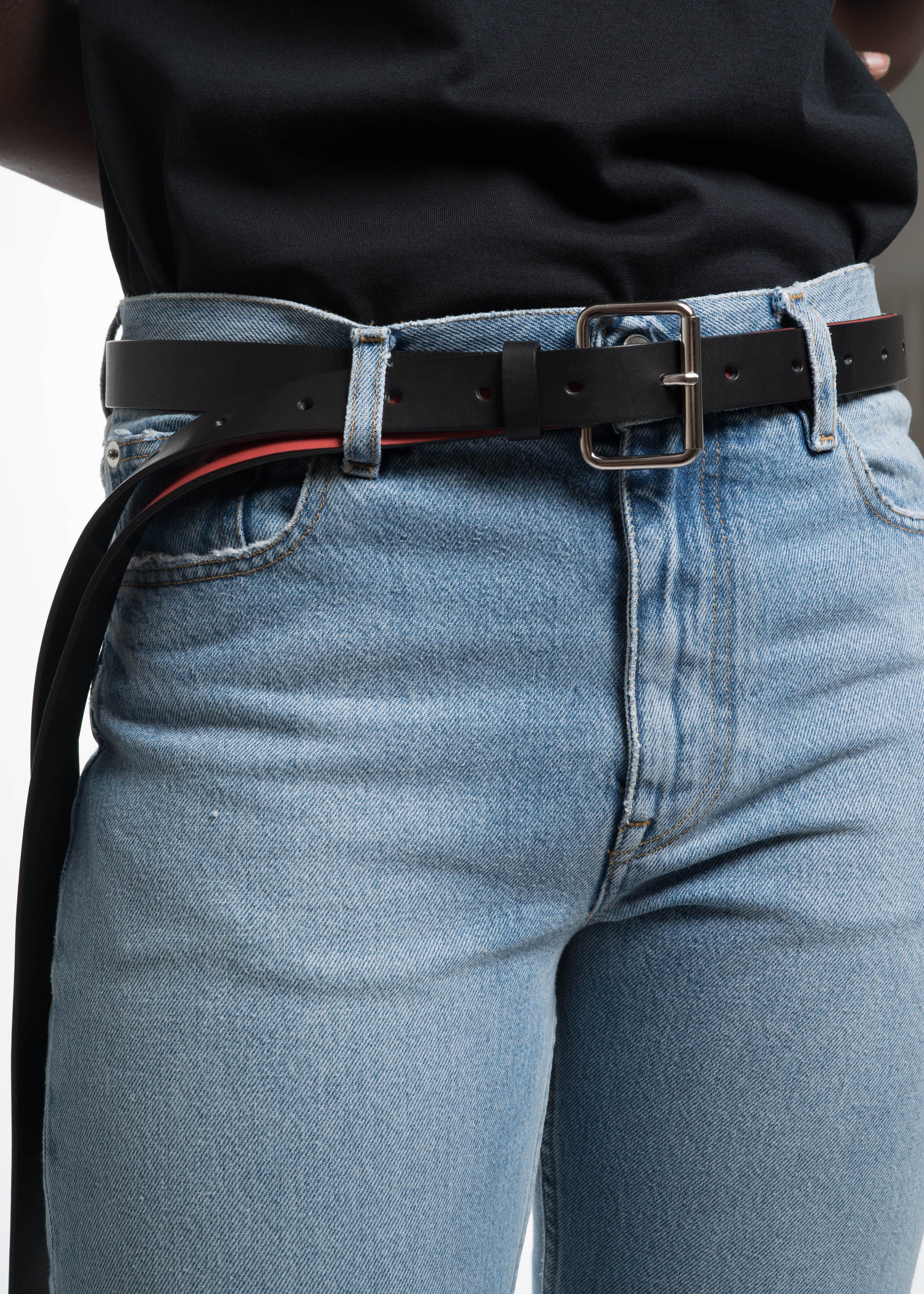 Black & Red Double Belt - Image 6