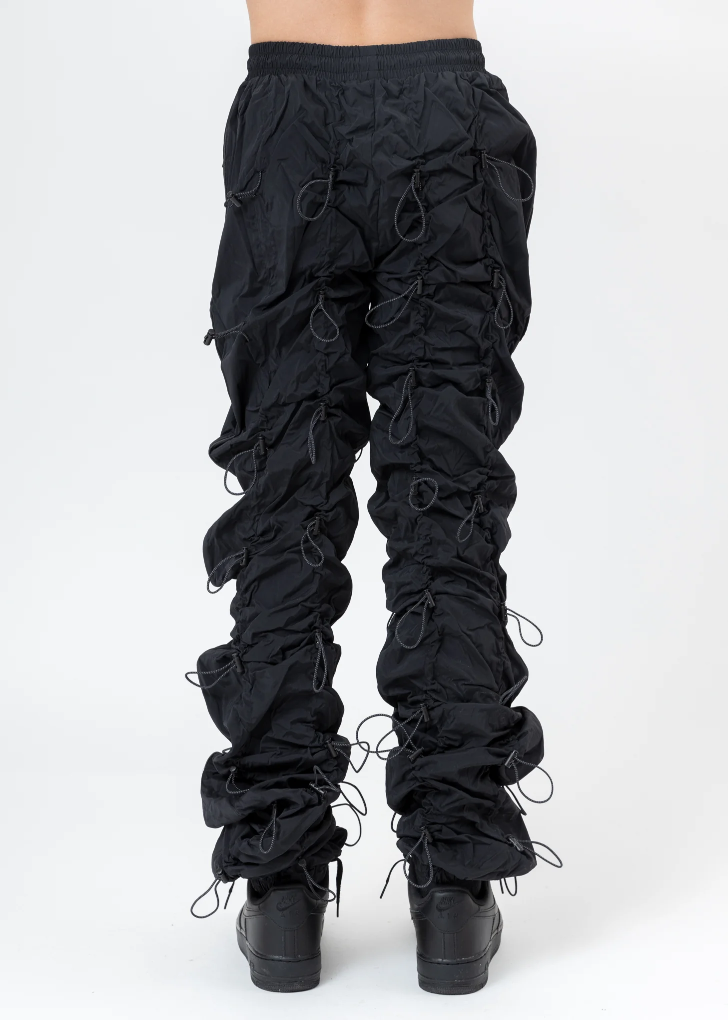 Black Reflective GOBCHANG Pants - Image 6