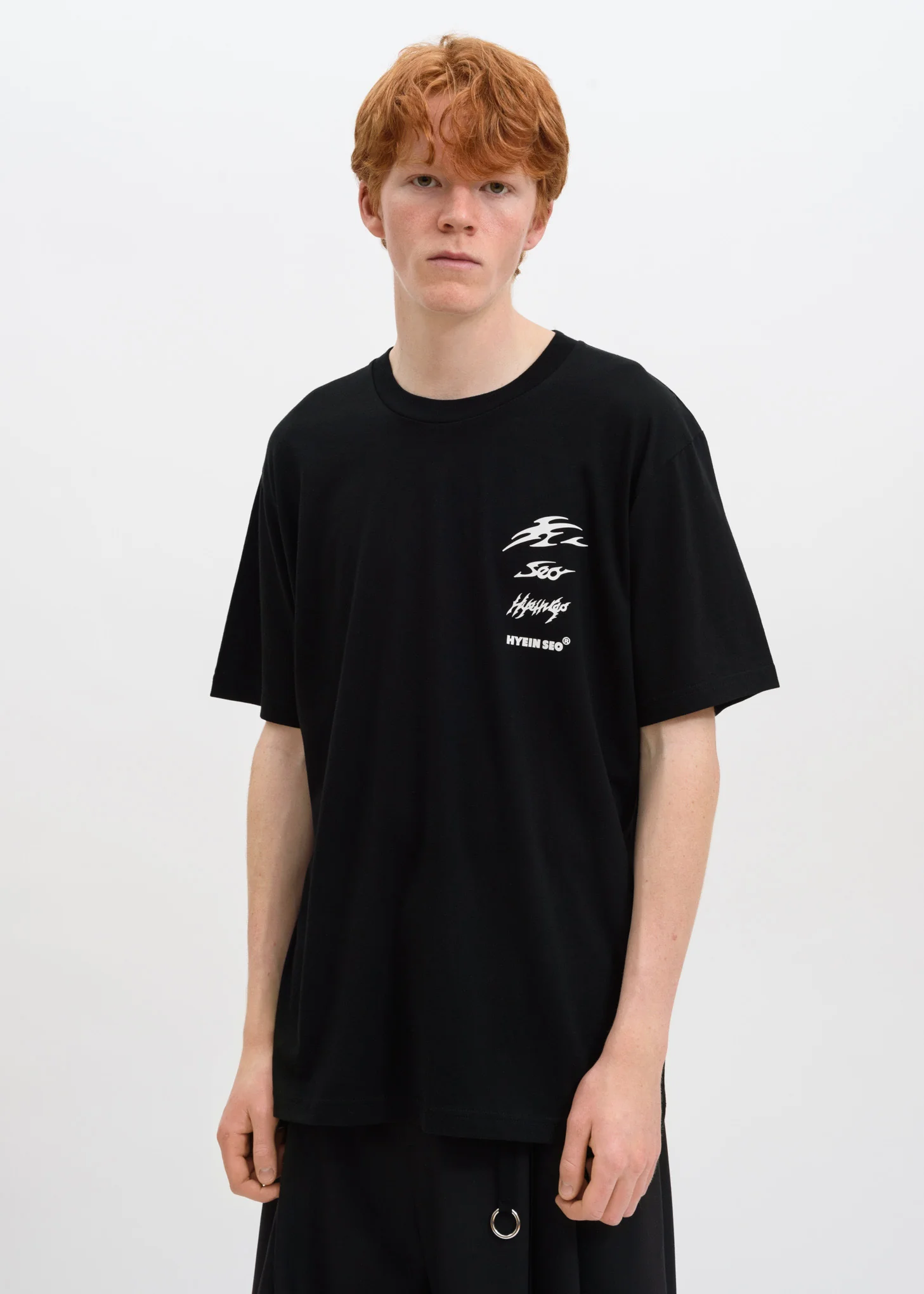 Black Reflective Logo T-Shirt