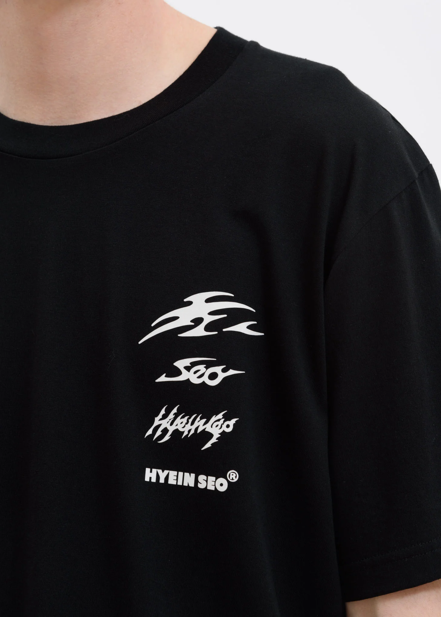 Black Reflective Logo T-Shirt - Image 4