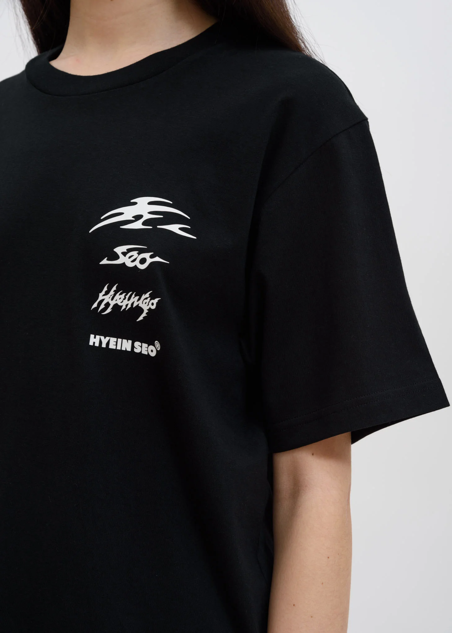 Black Reflective Logo T-Shirt