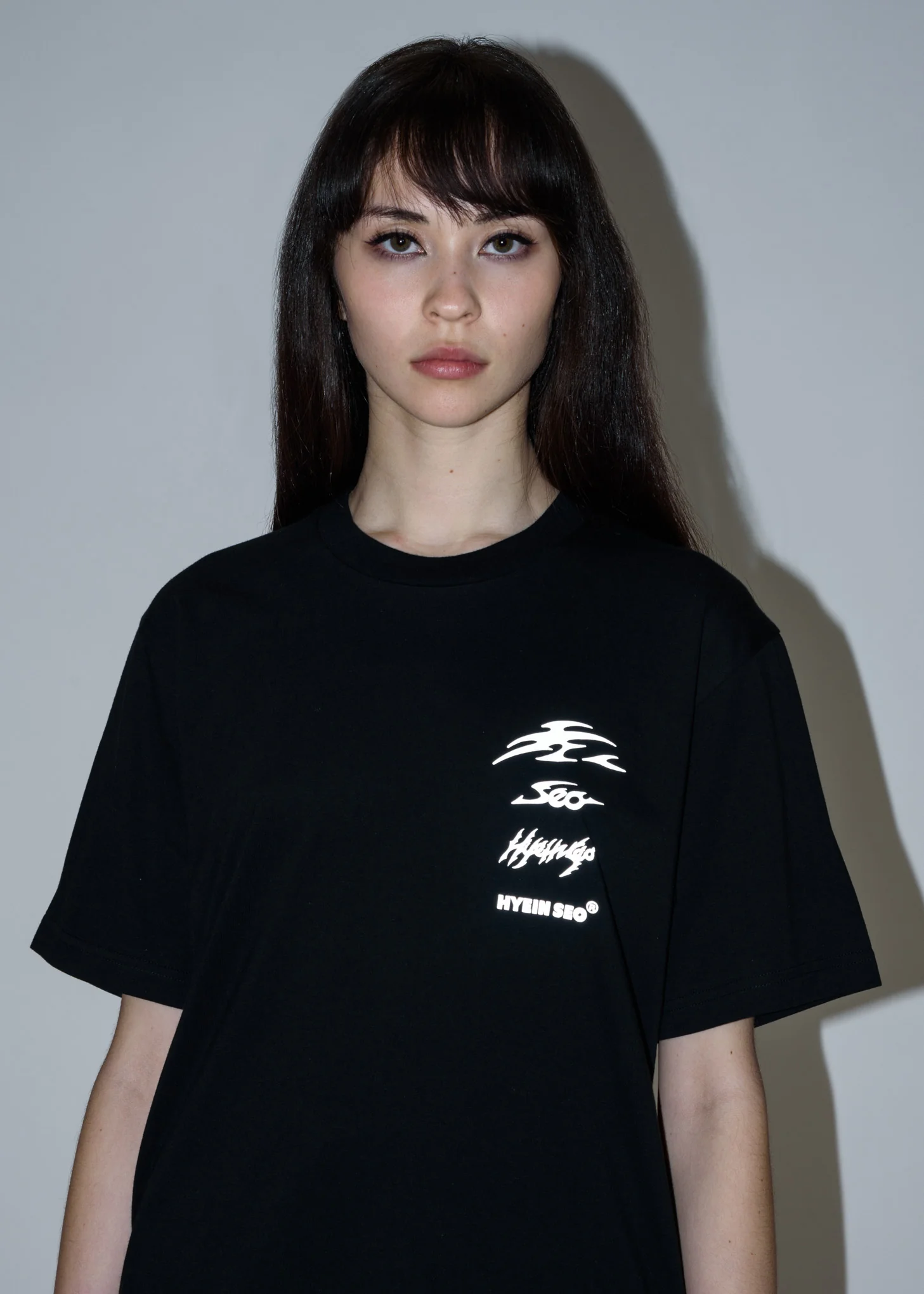 Black Reflective Logo T-Shirt - Image 2