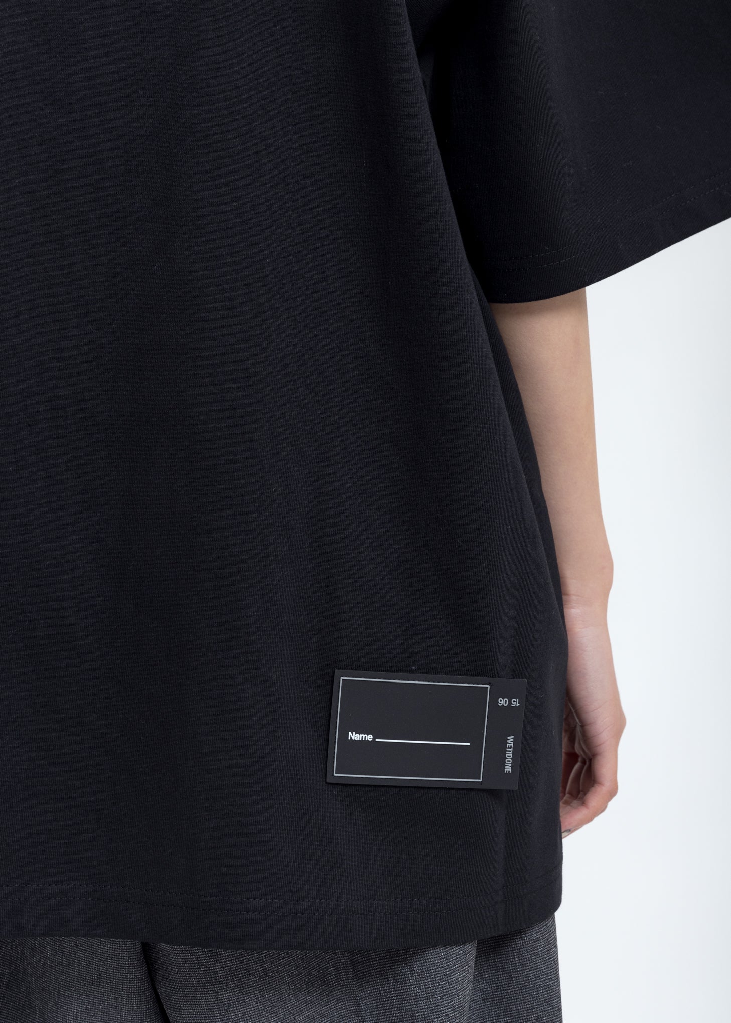 Black Reflective Logo T-Shirt - Image 6