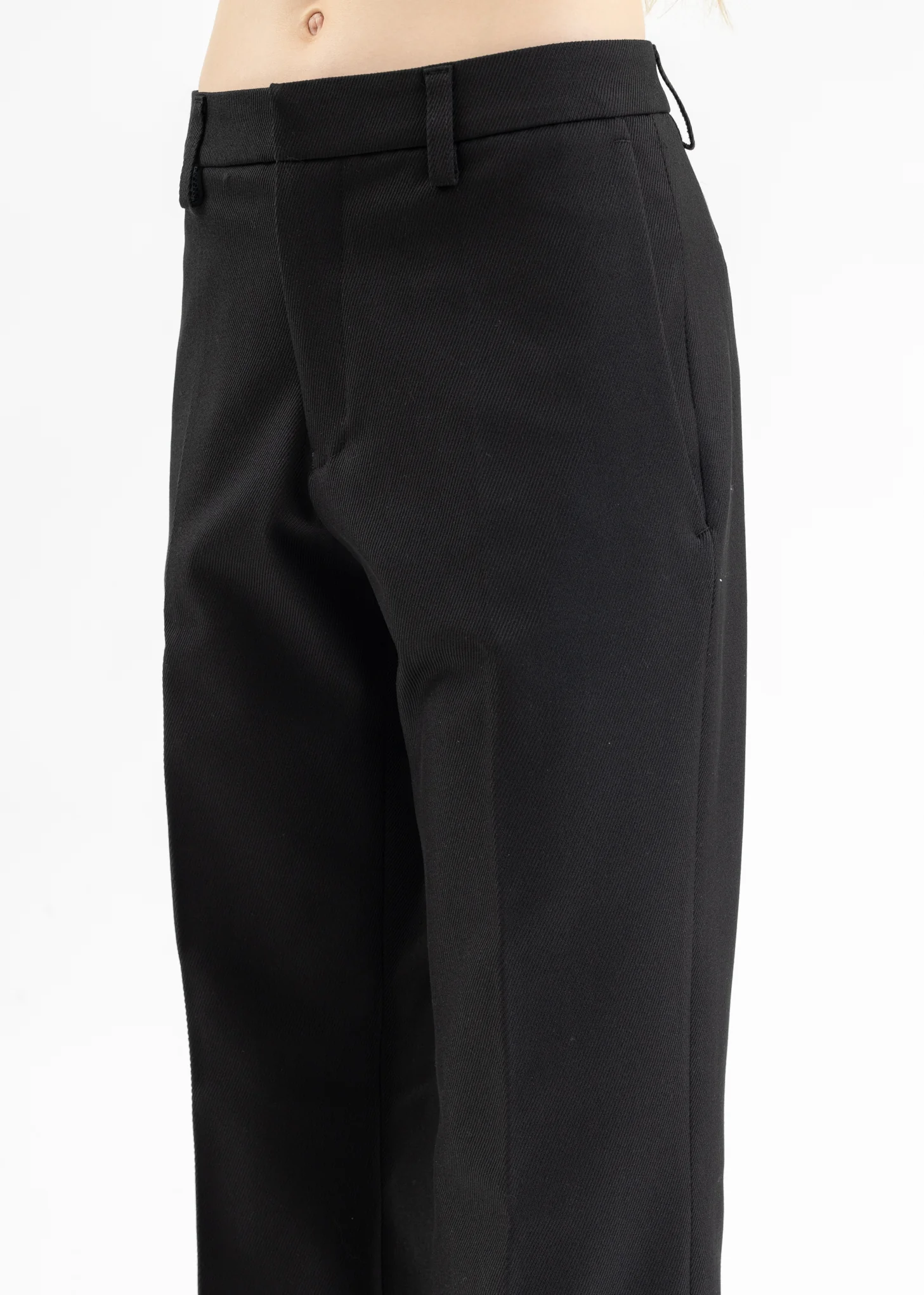 Black RELAXED TAILORED TROUSERS - Image 3