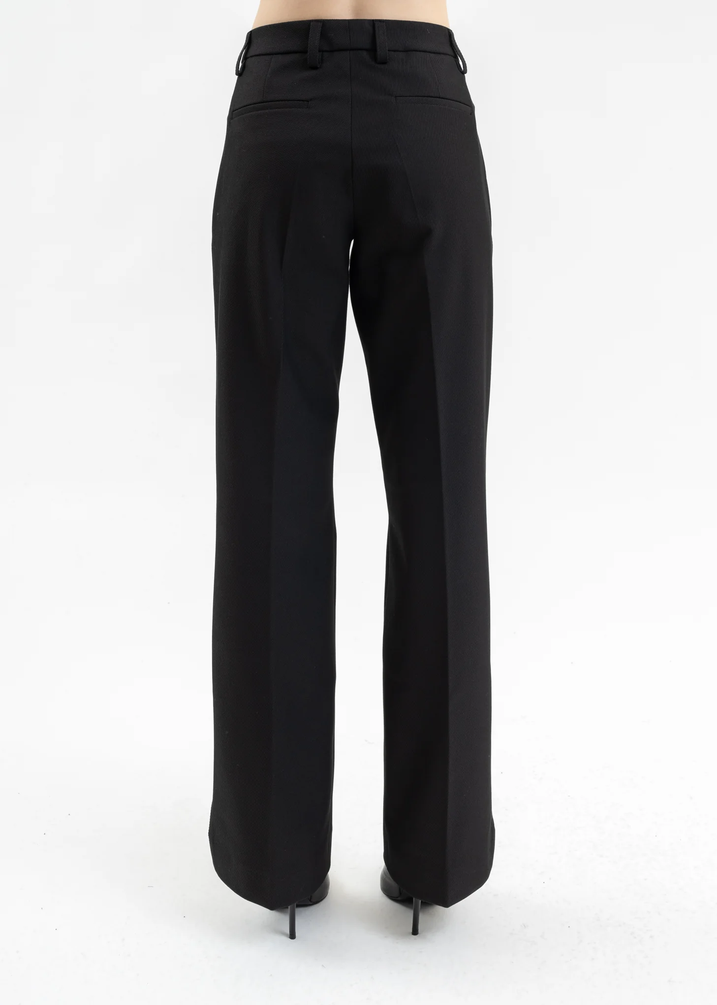 Black RELAXED TAILORED TROUSERS - Image 4