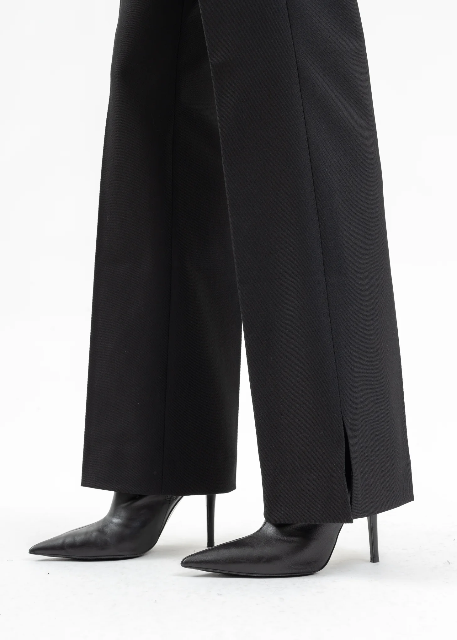 Black RELAXED TAILORED TROUSERS - Image 5