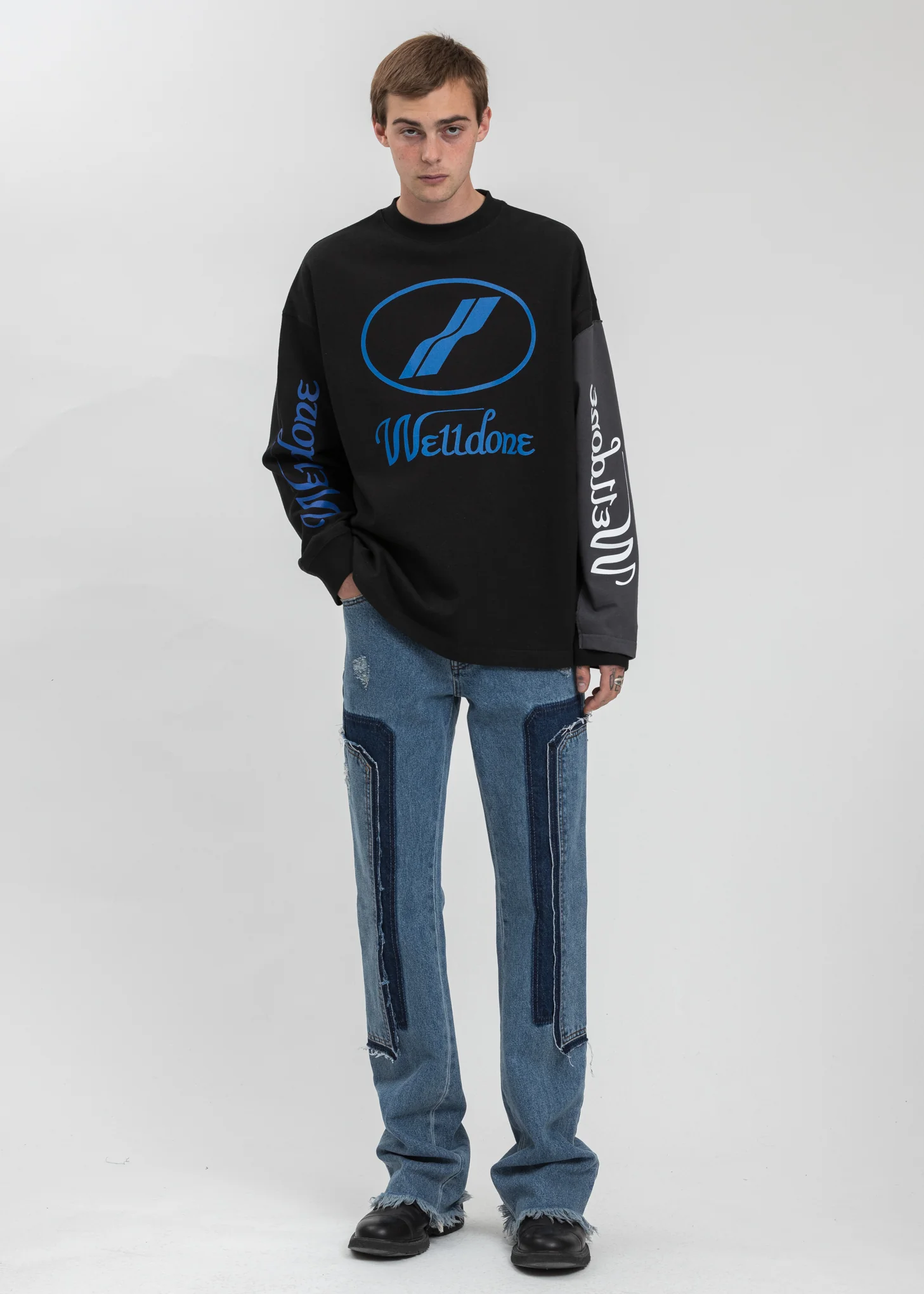 Black Remake Logo Long Sleeve - Image 5
