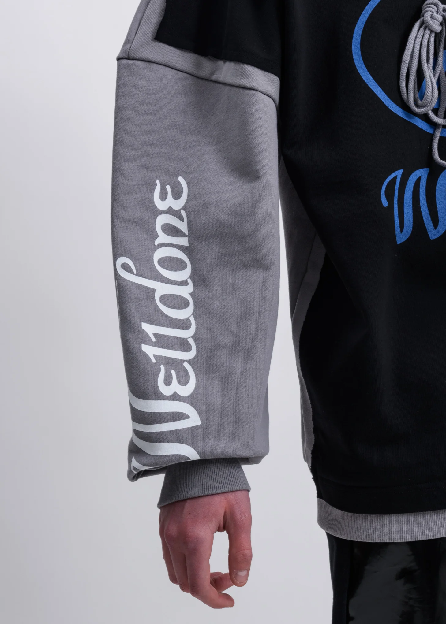 Black Remake Logo Hoodie - Image 3