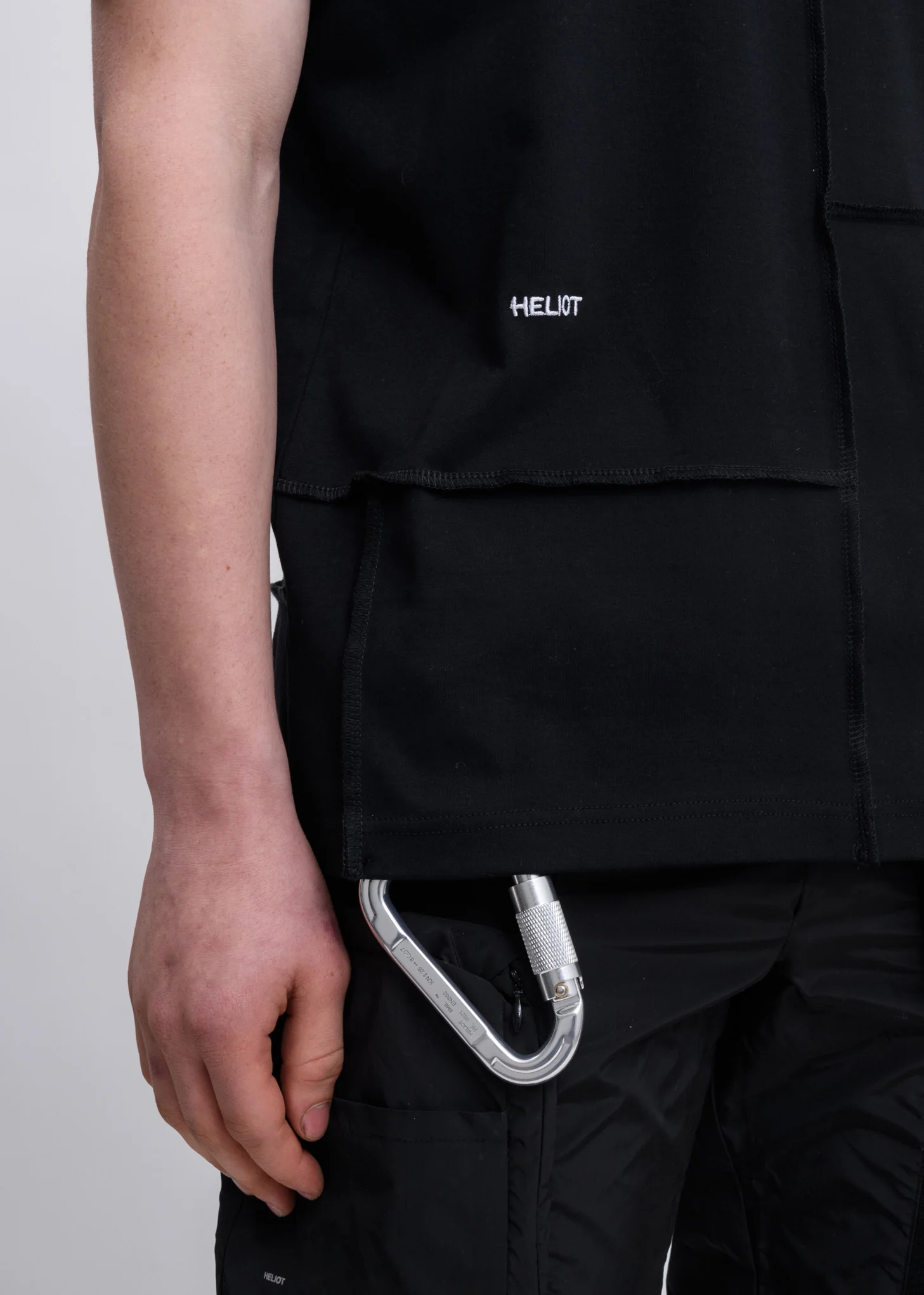 Black Restructured T-shirt - Image 3