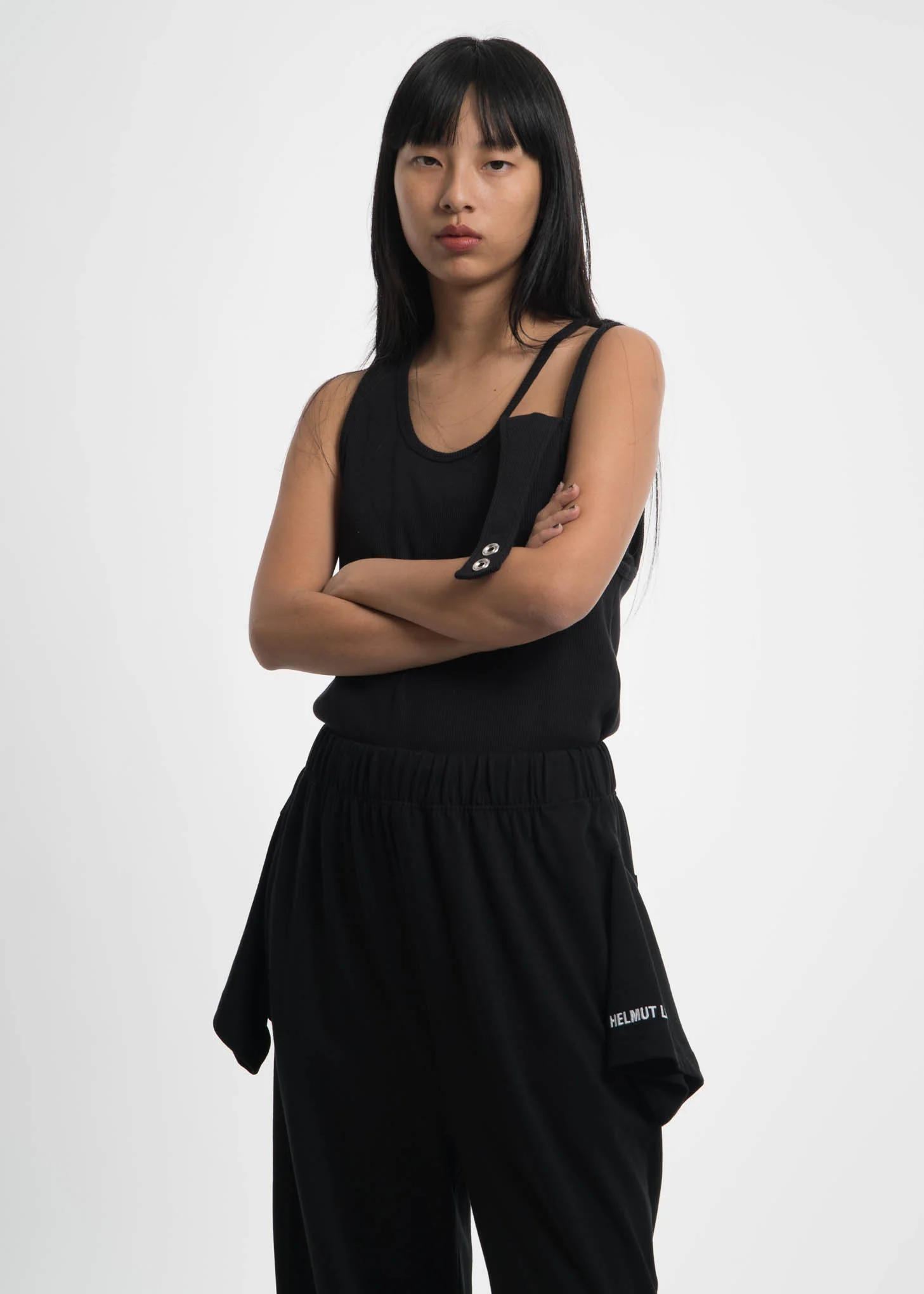 Black Reveal Tank Top