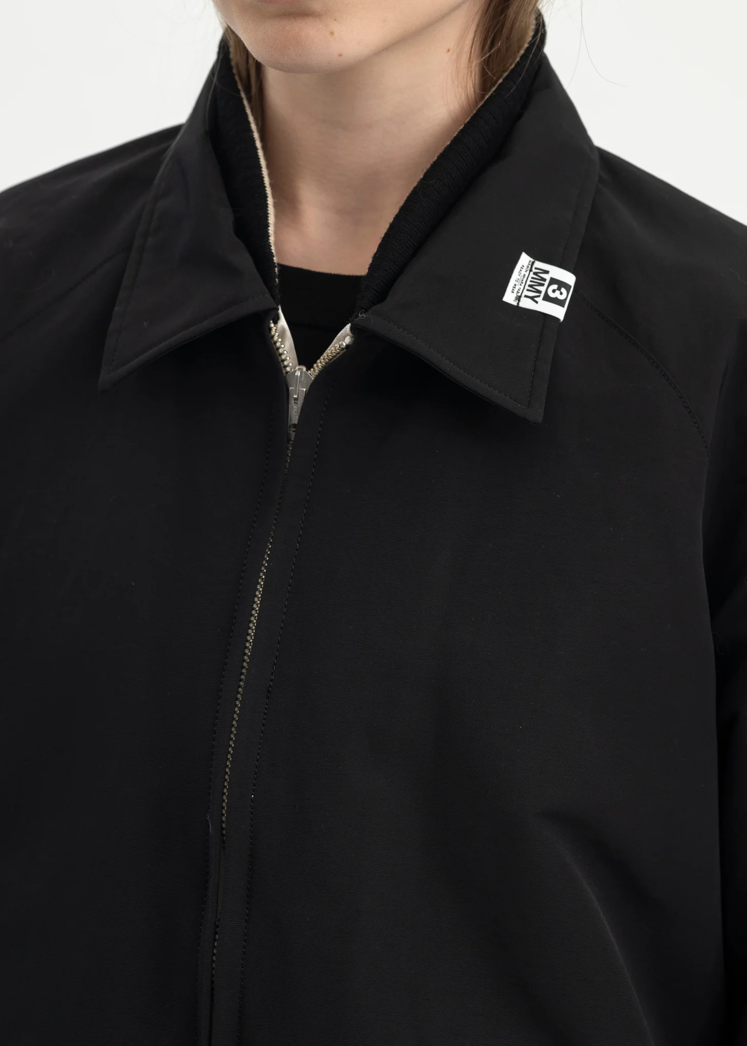 BLACK REVERSIBLE SOUVENIR JACKET - Image 12