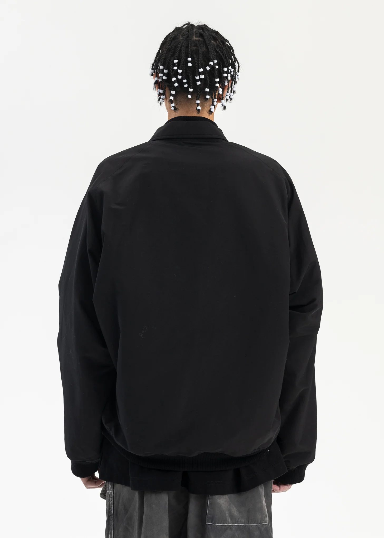 BLACK REVERSIBLE SOUVENIR JACKET - Image 5