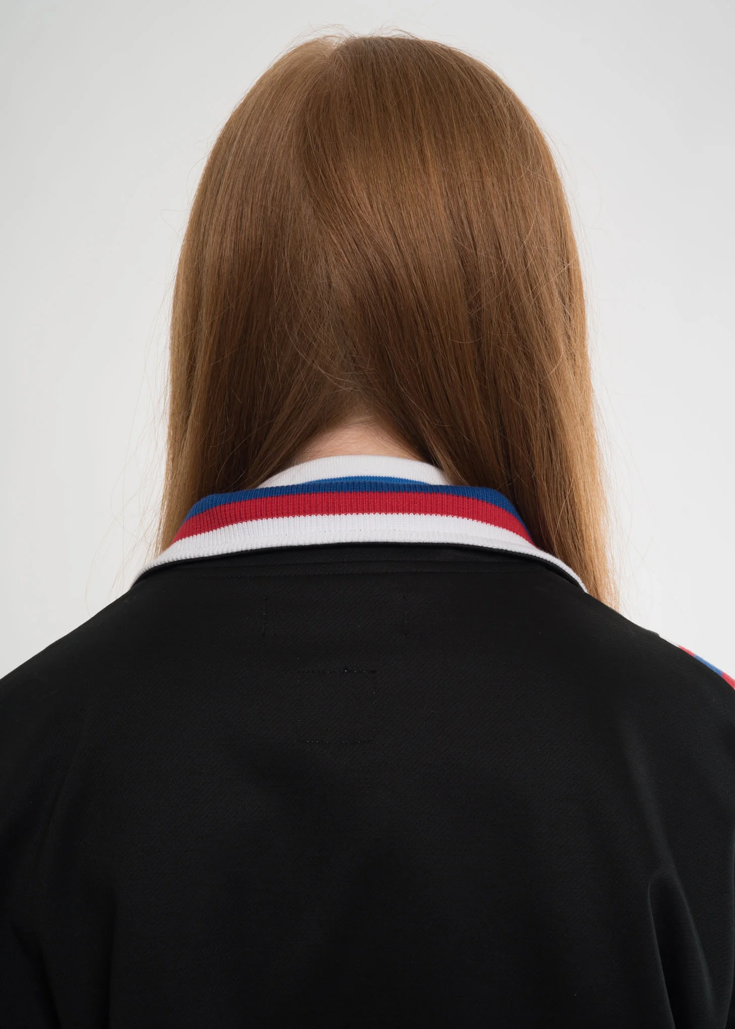 Black Rib Football Track Jacket - Image 6