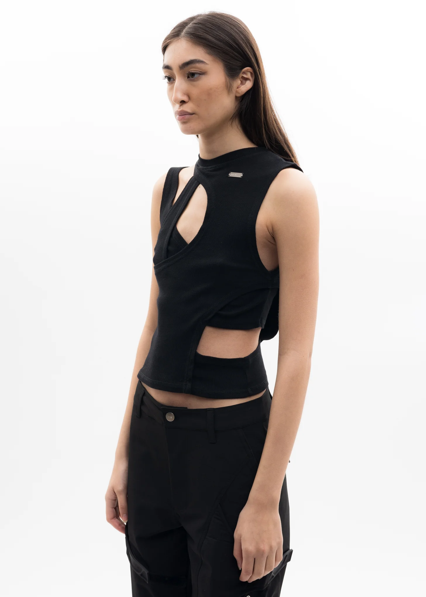 Black Rib Top - Image 3
