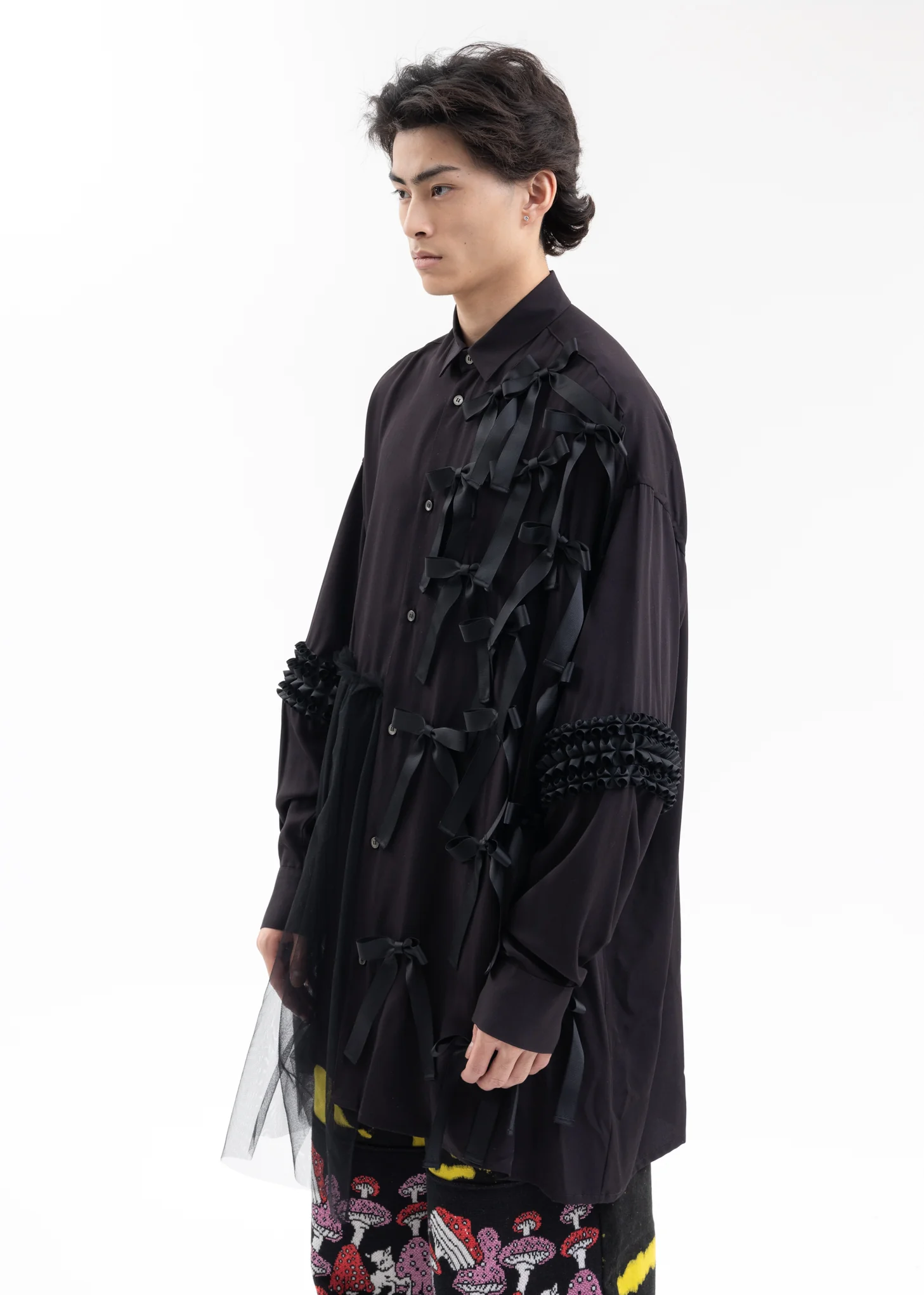 Black Ribbon Shirts - Image 2