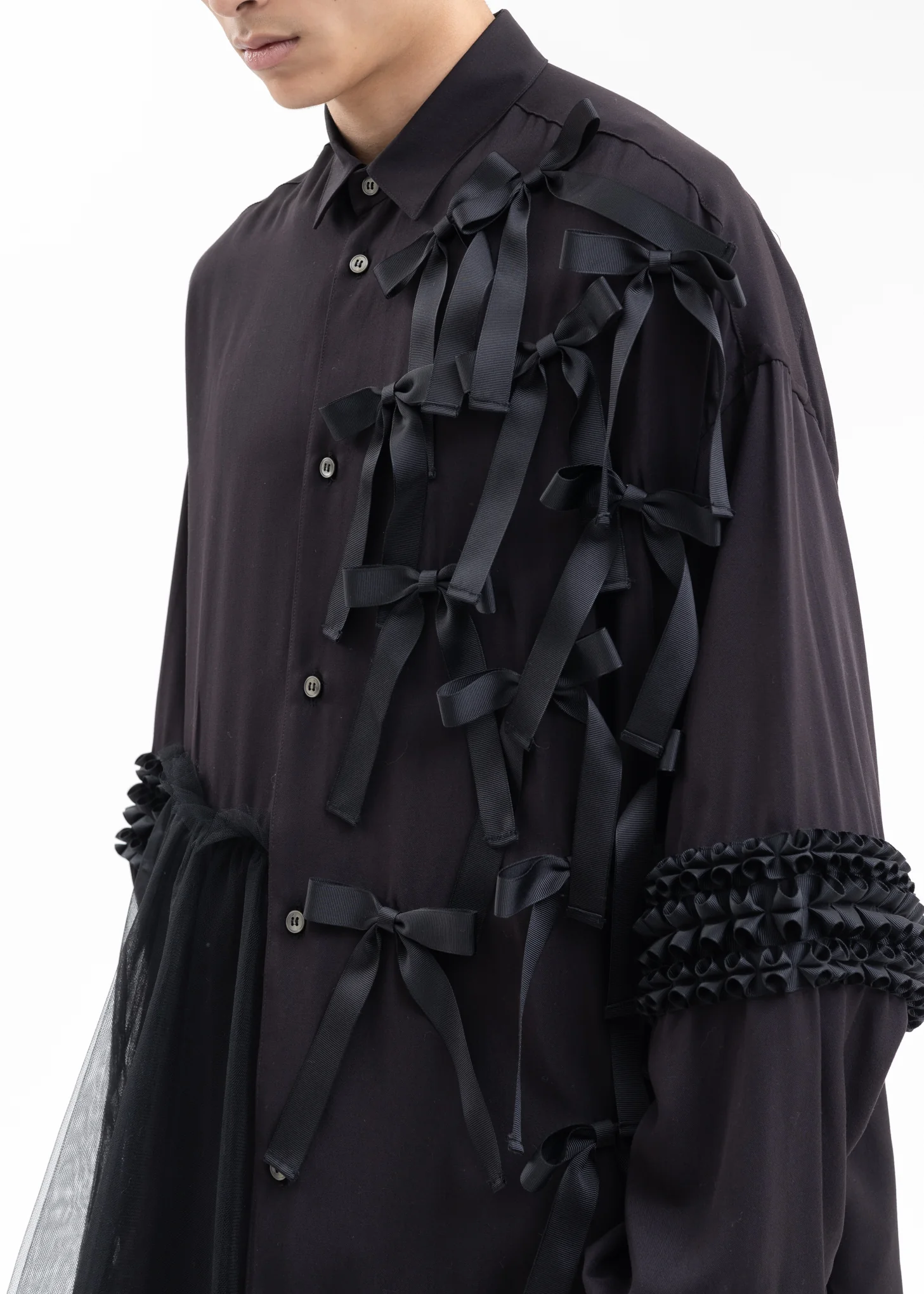 Black Ribbon Shirts - Image 4