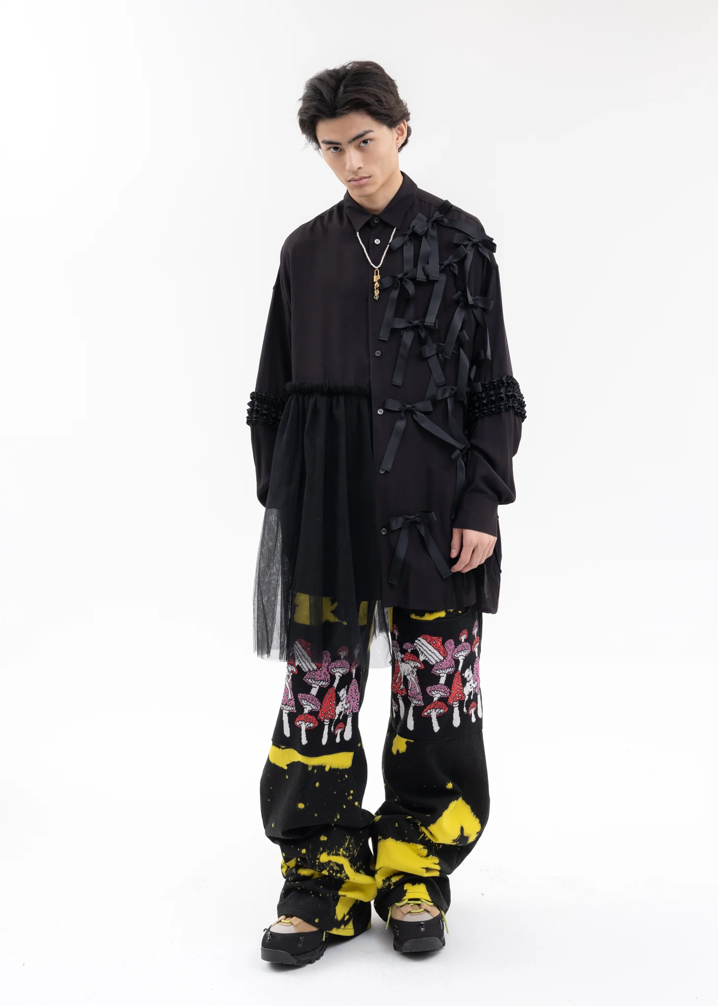 Black Ribbon Shirts - Image 6