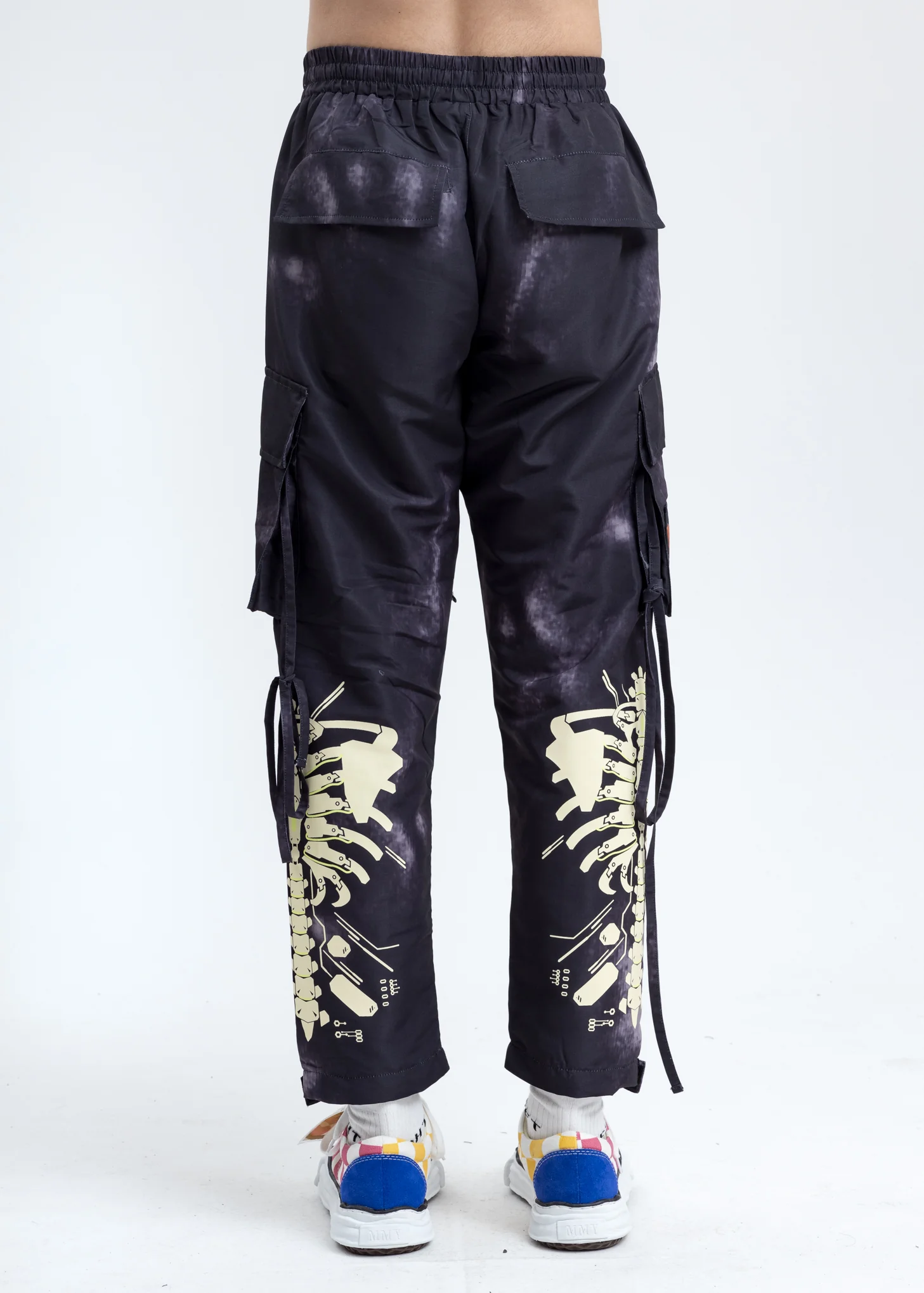 Black Ribcage Pants - Image 2