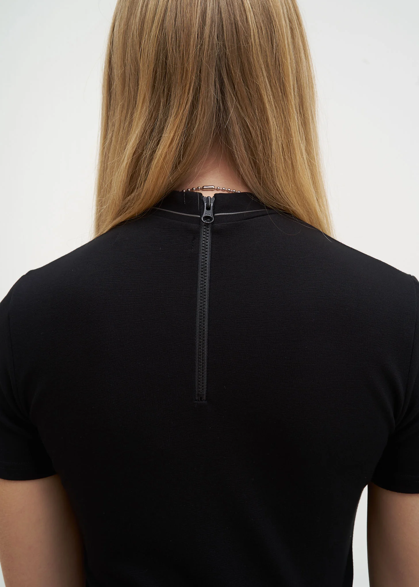 Black Rubber Label T-Shirt - Image 4
