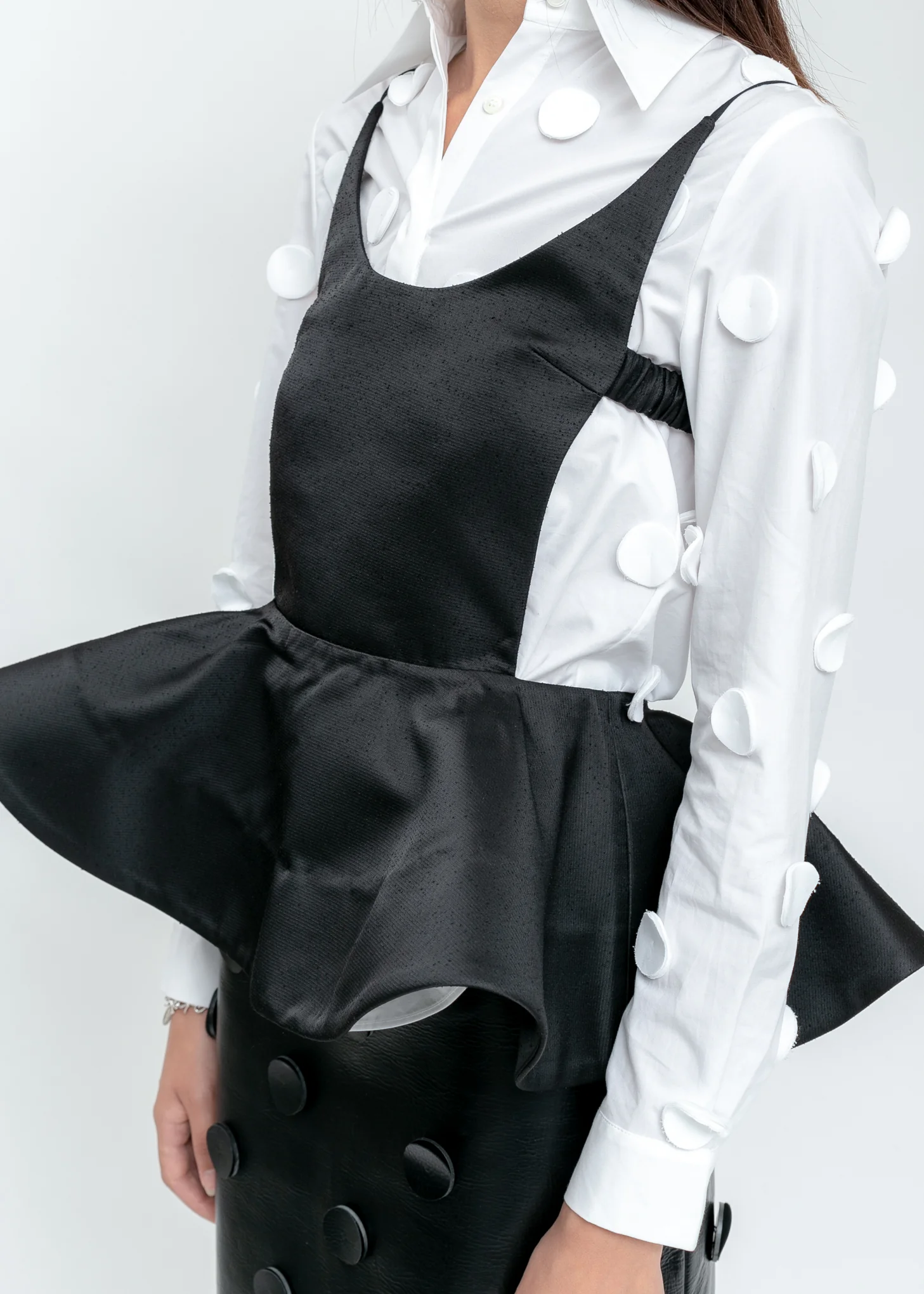 Black Ruffle Top - Image 4