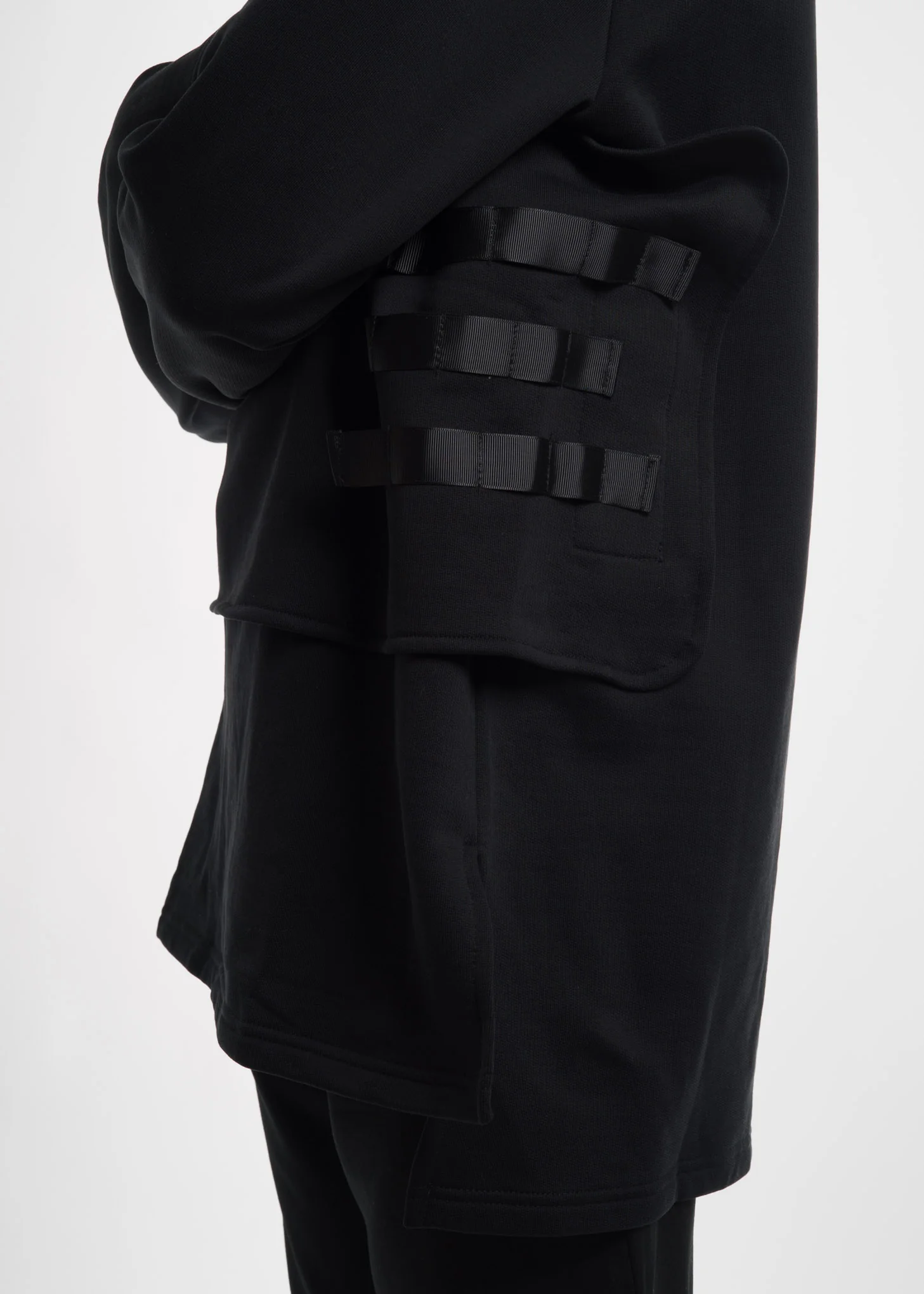 Black Ruscha Technical Hoodie - Image 3