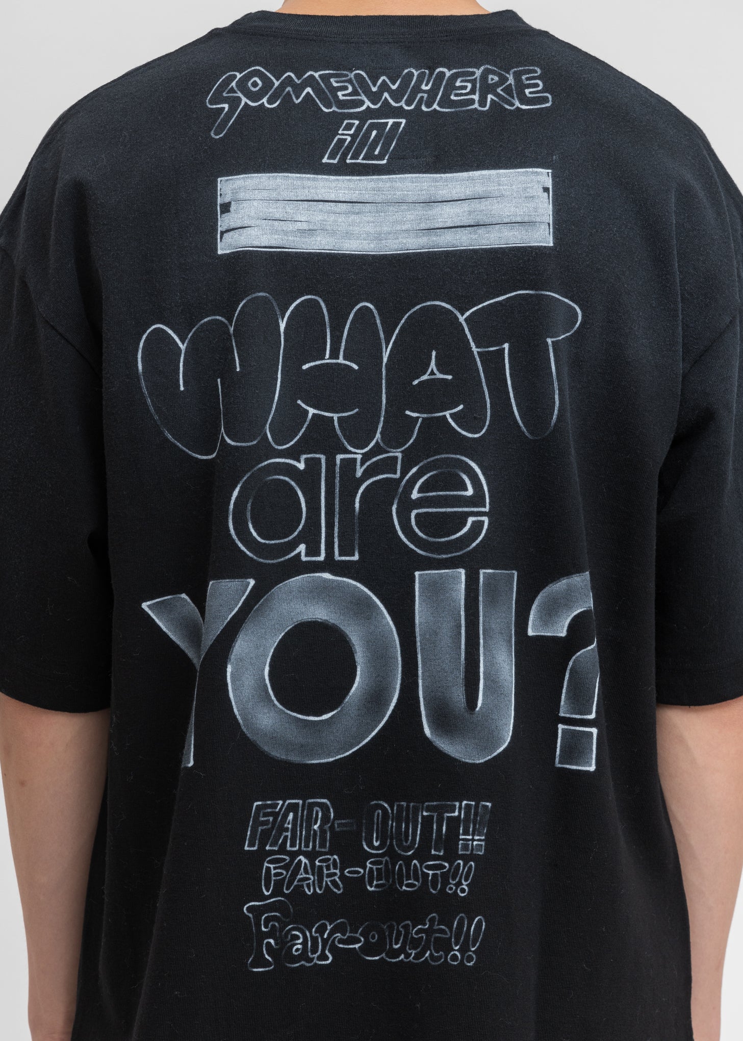 Black SMR Printed T-Shirt - Image 5