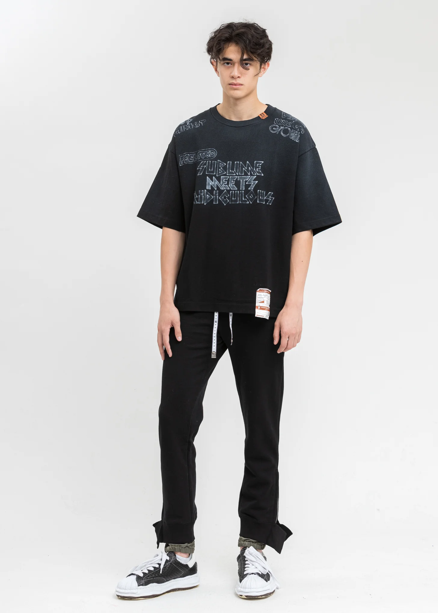 Black SMR Printed T-Shirt - Image 6