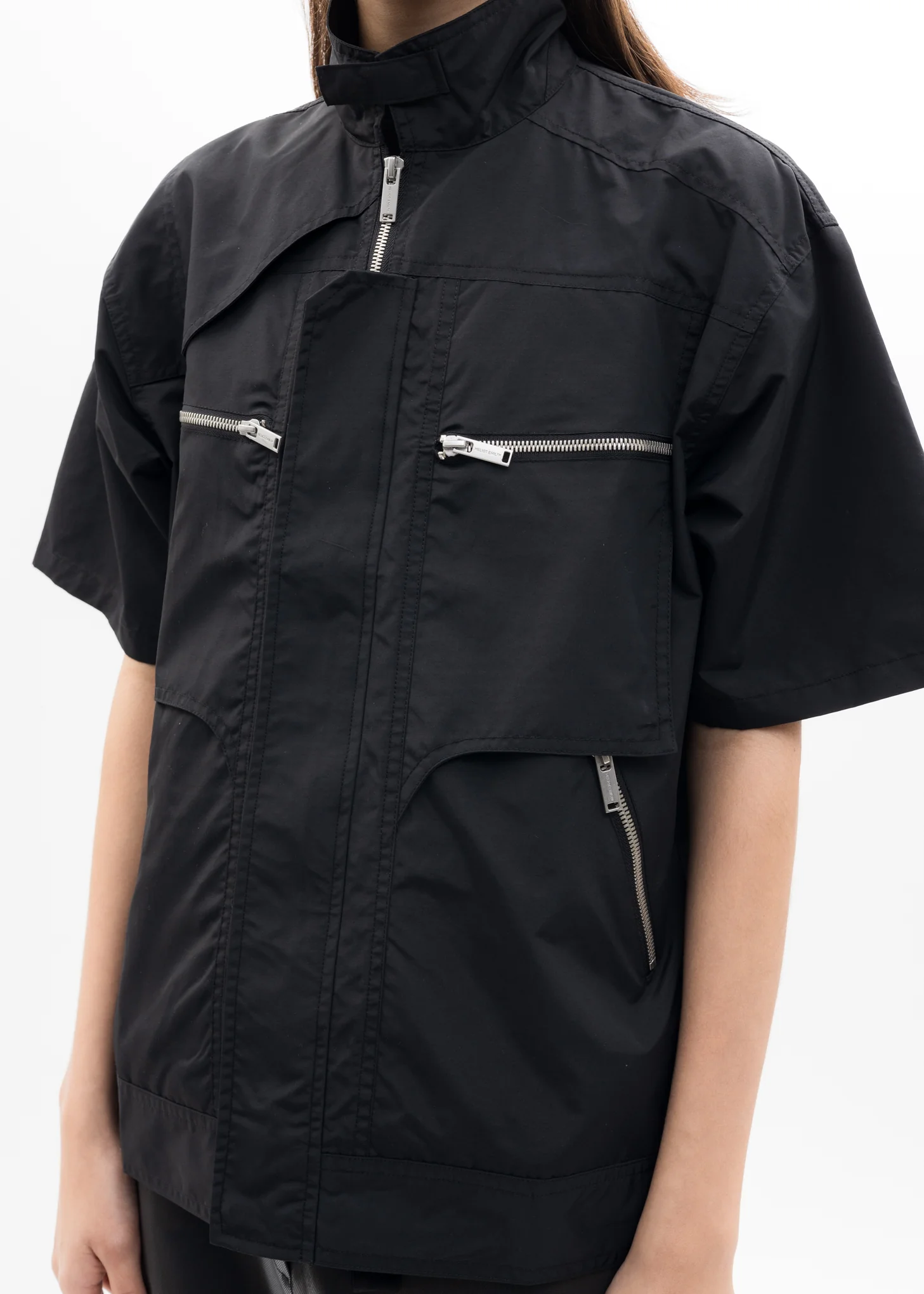 Black S/S TECHNICAL Shirt - Image 6