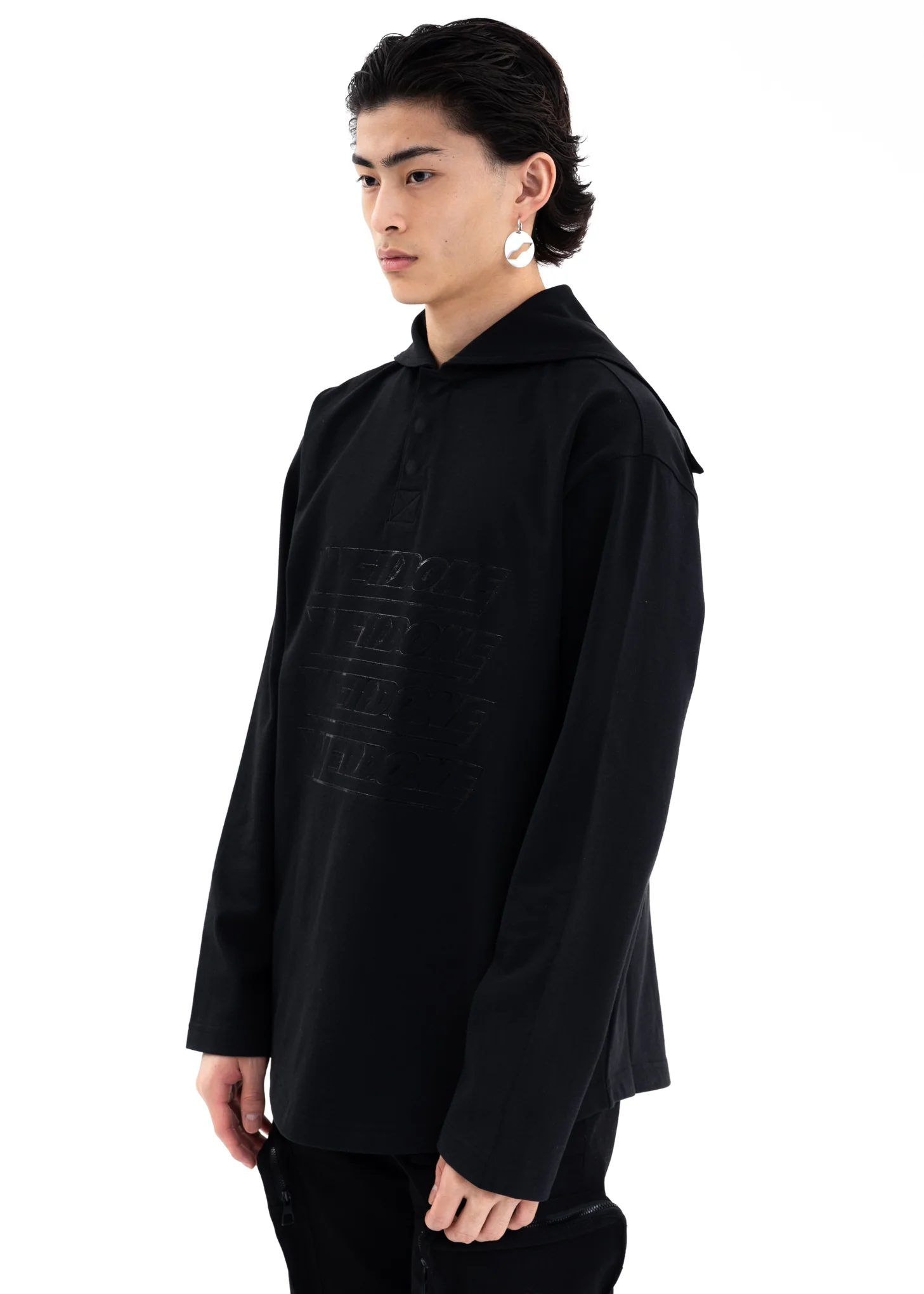 BLACK SAILOR LONG-SLEEVED T-SHIRT - Image 3